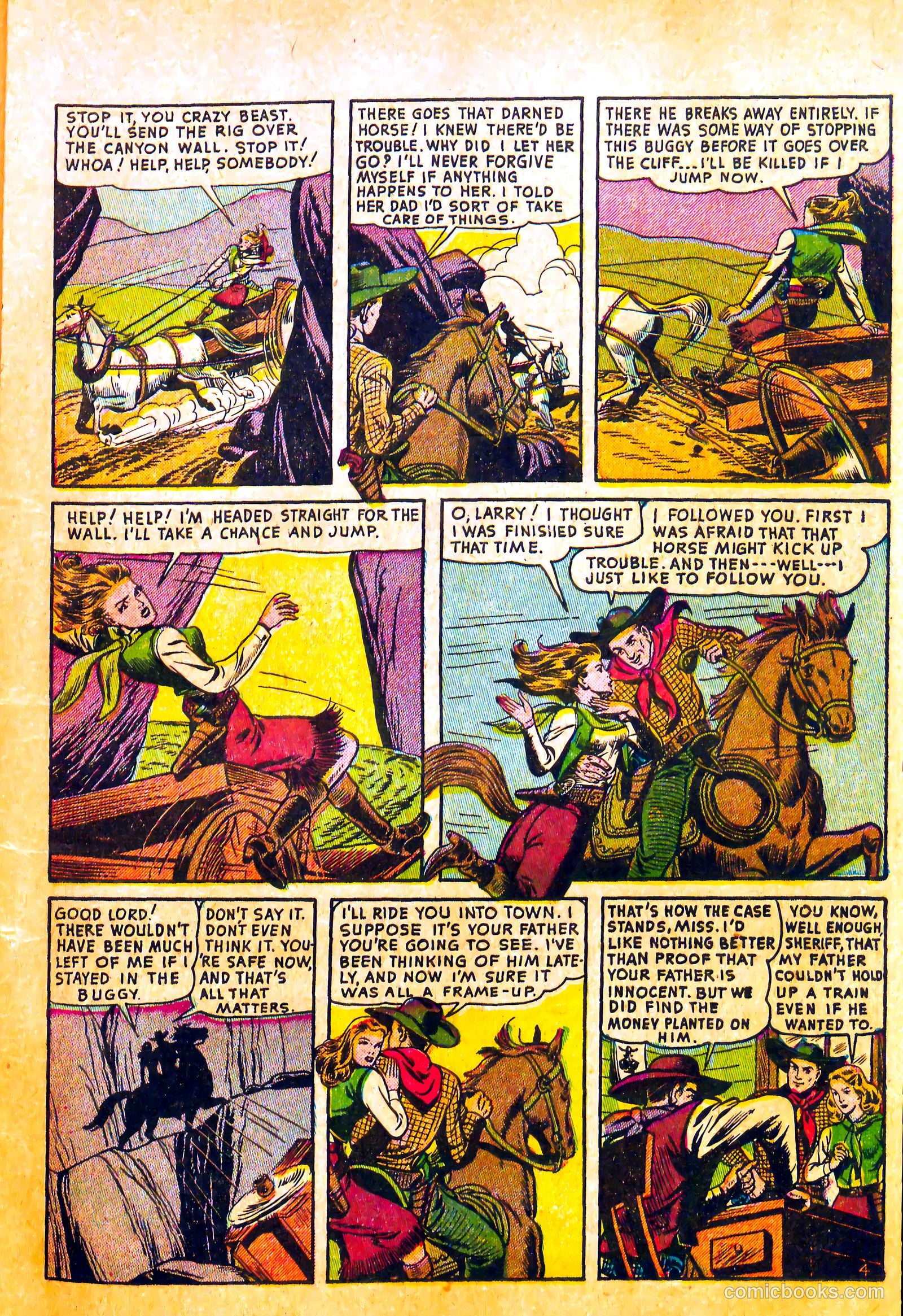 Outlaws #11 (1953) — page 15 of 36