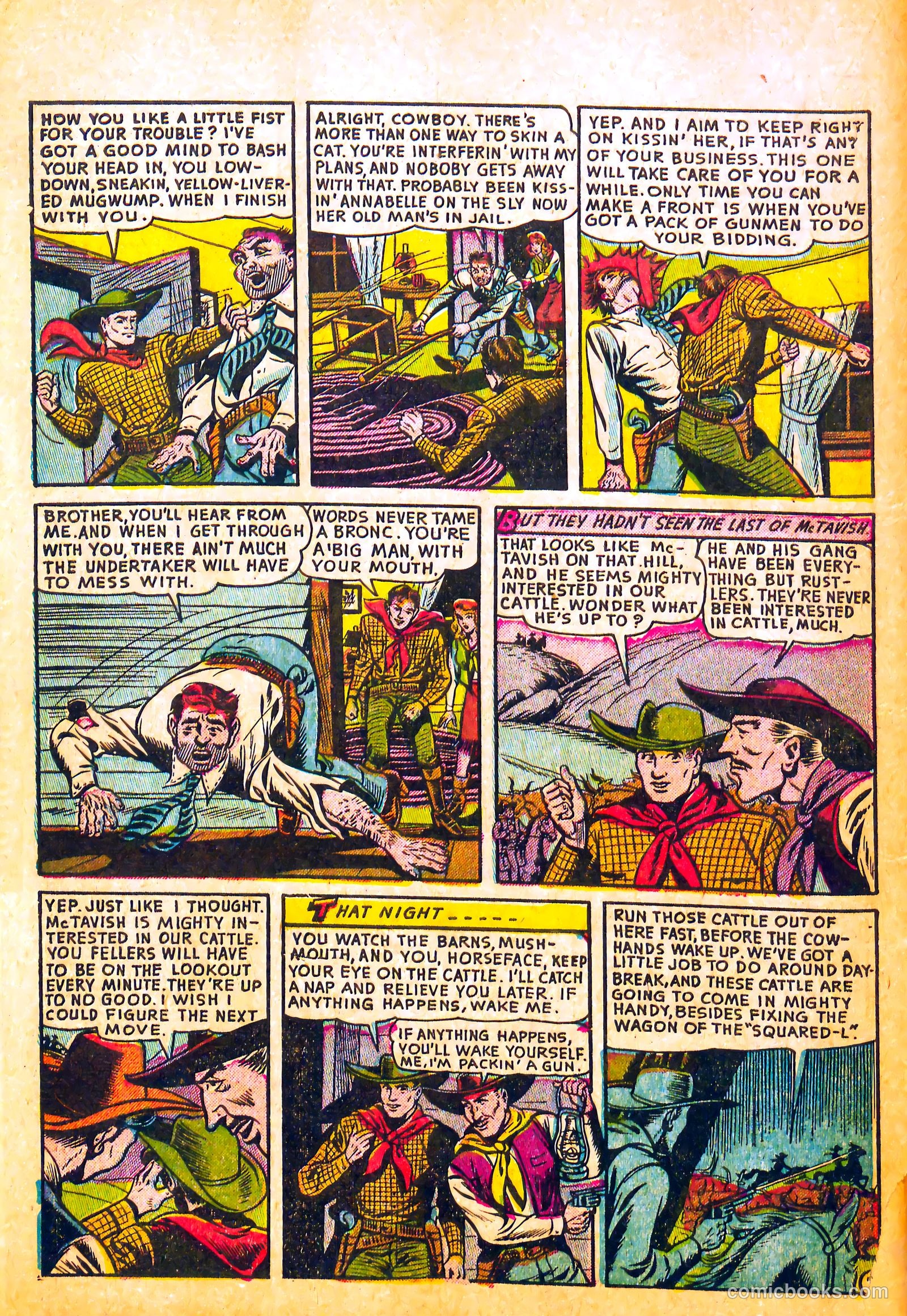 Outlaws #11 (1953) — page 18 of 36