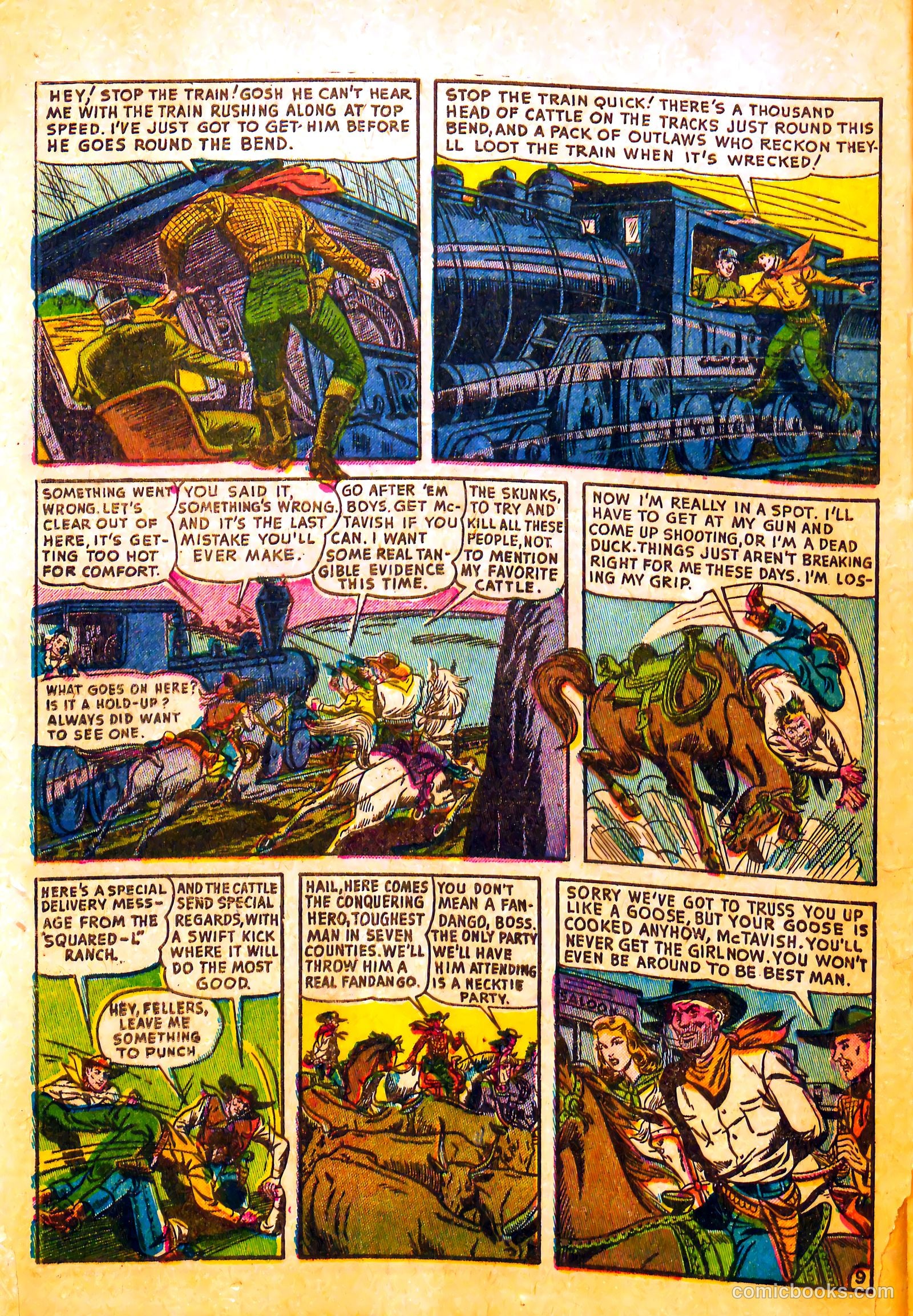 Outlaws #11 (1953) — page 20 of 36