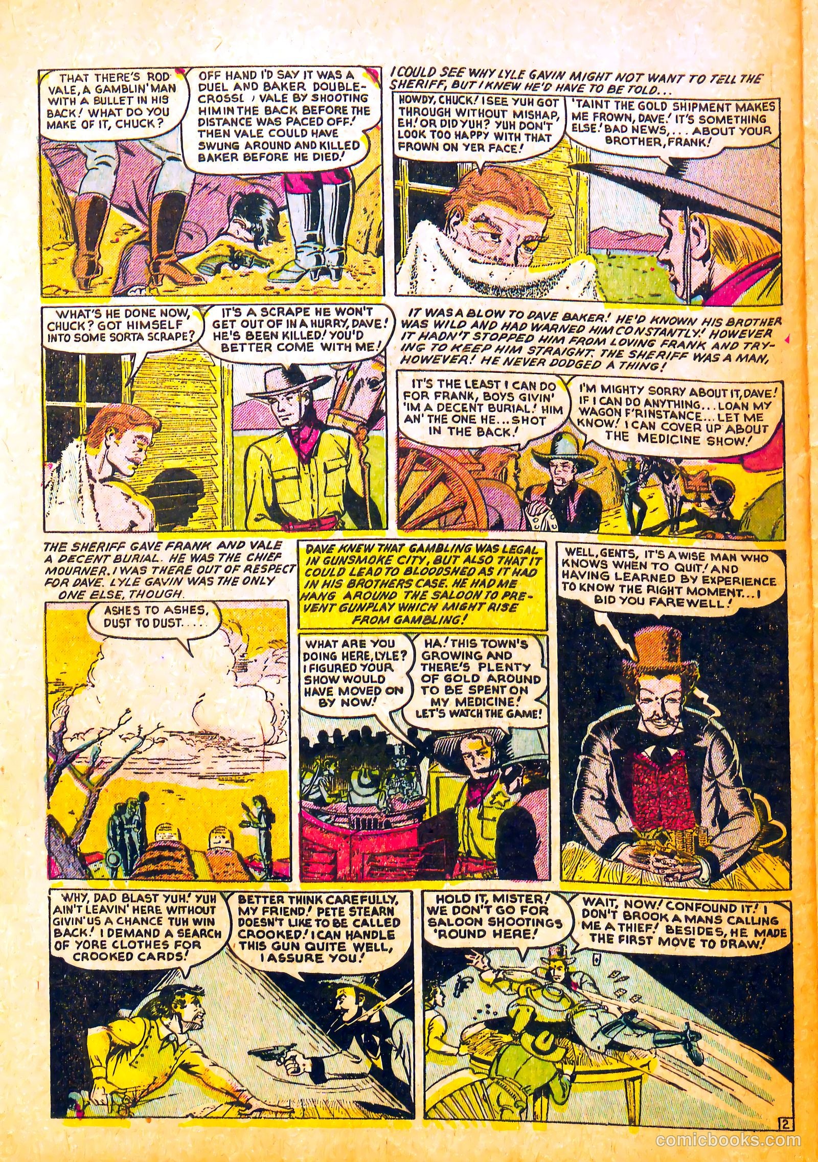 Outlaws #11 (1953) — page 26 of 36