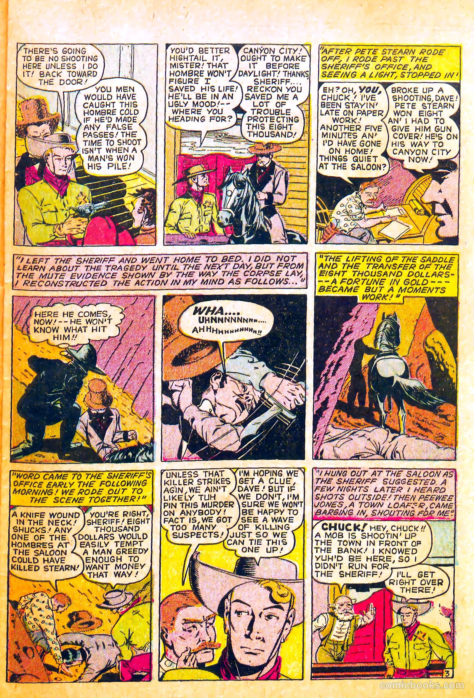 Outlaws #11 (1953) — page 27 of 36
