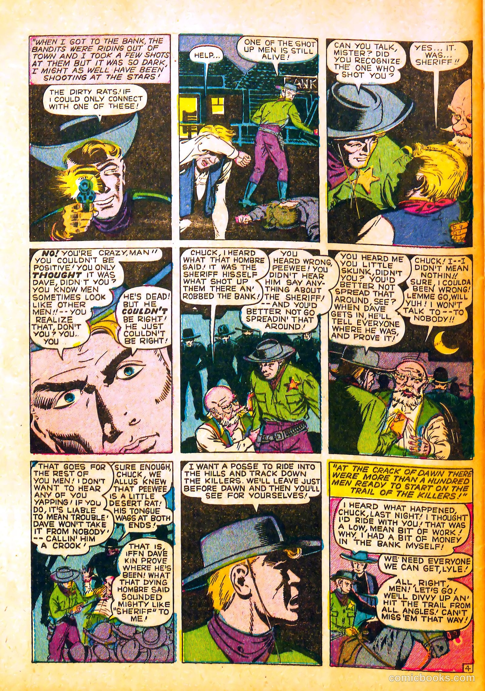 Outlaws #11 (1953) — page 28 of 36