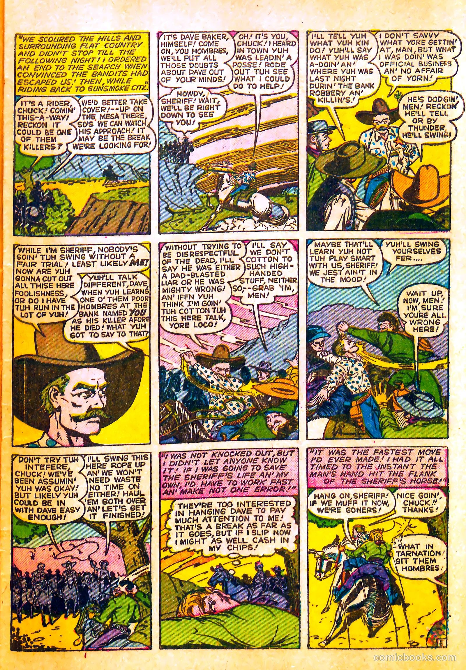 Outlaws #11 (1953) — page 29 of 36