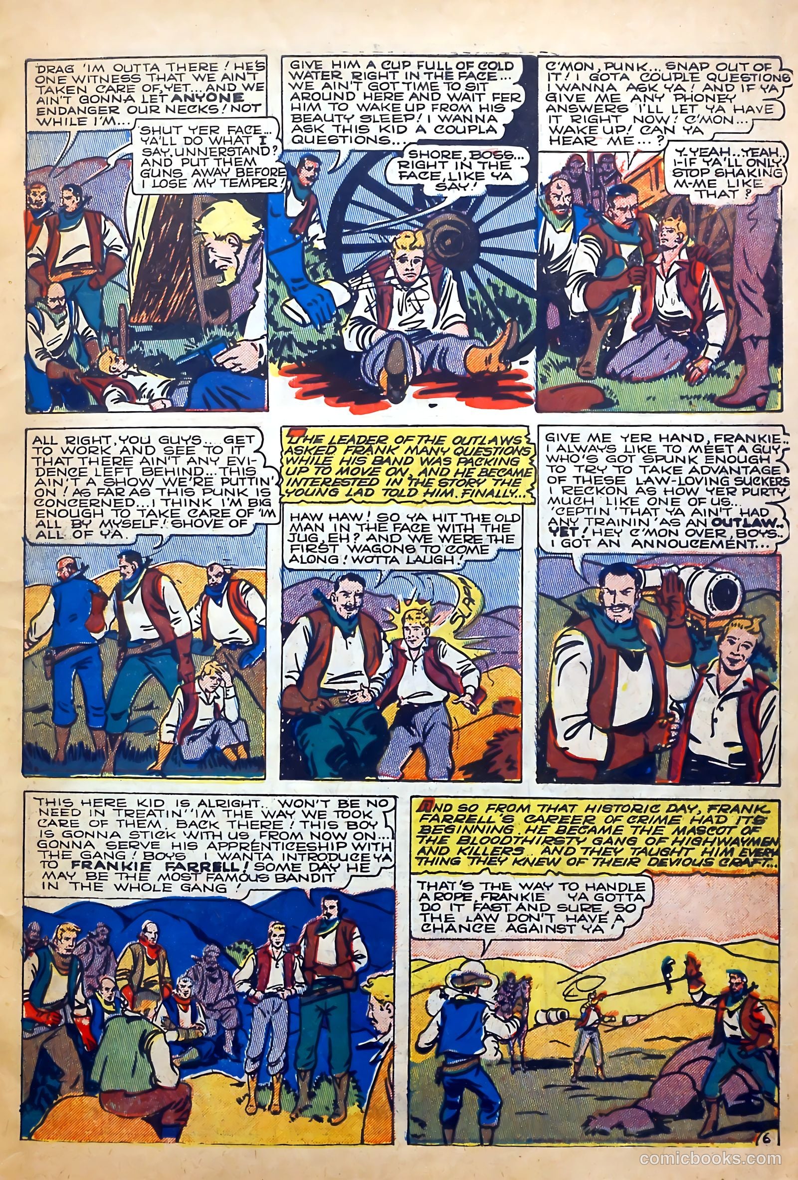 Outlaws #13 (1953) — page 7 of 36