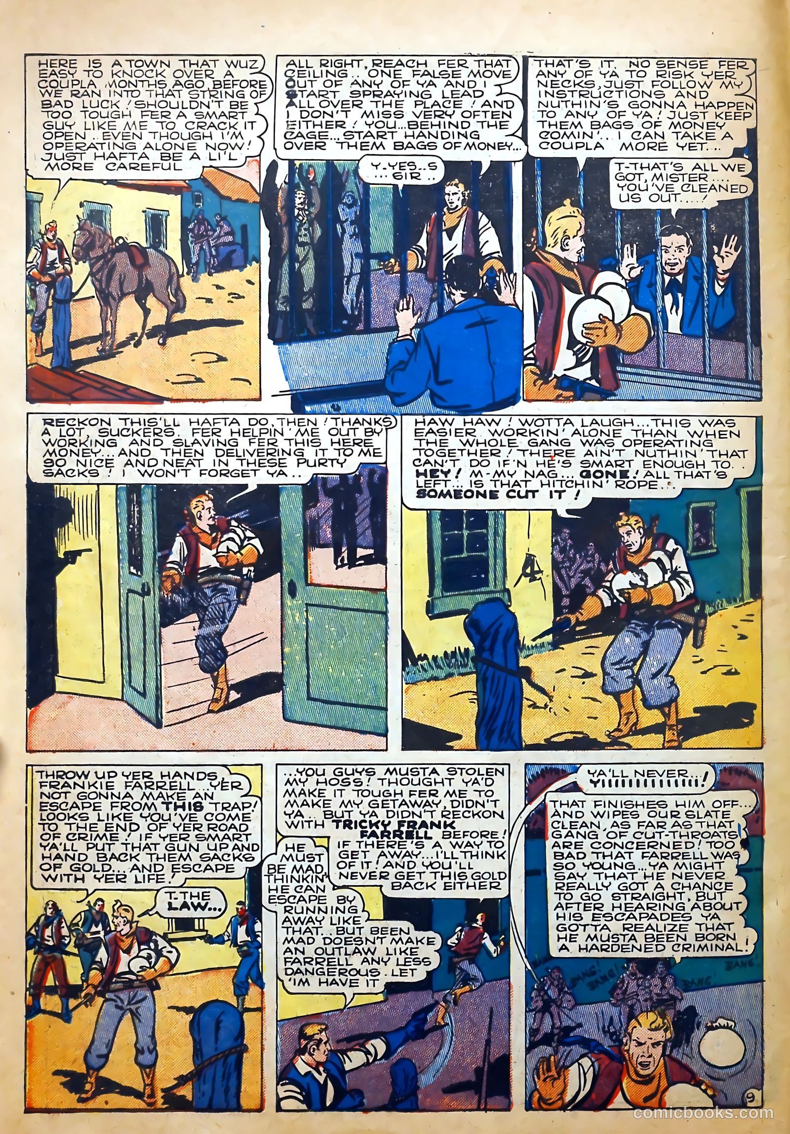 Outlaws #13 (1953) — page 10 of 36