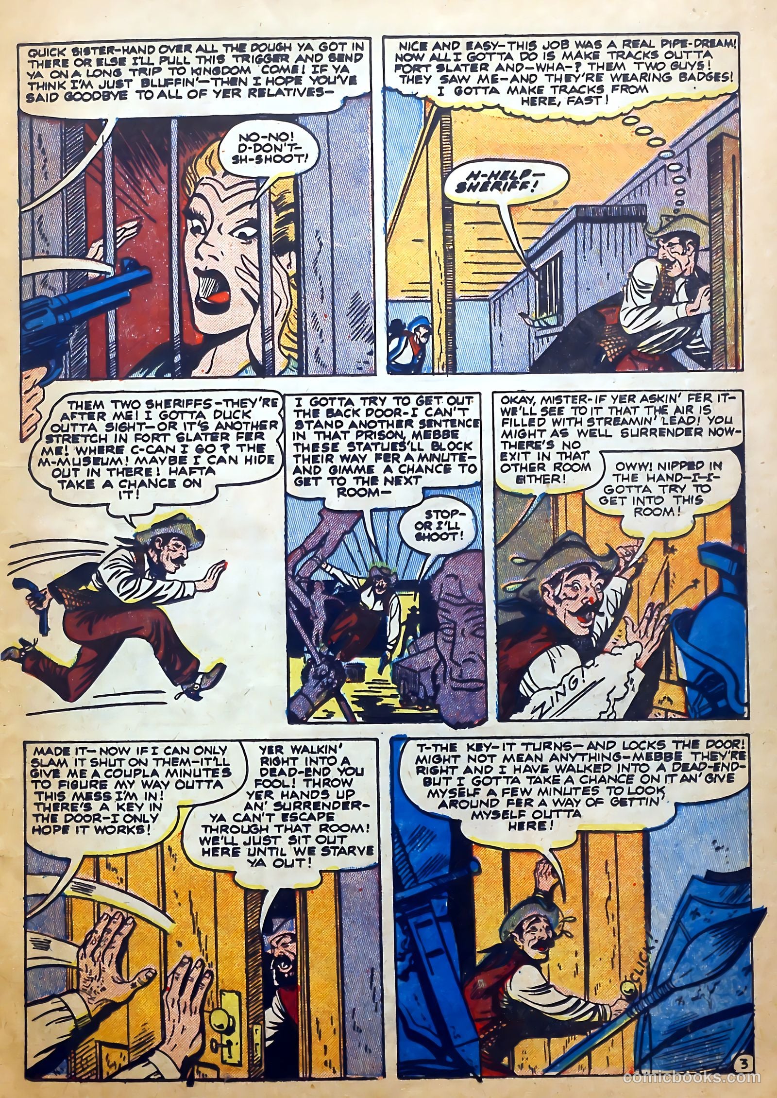 Outlaws #13 (1953) — page 13 of 36