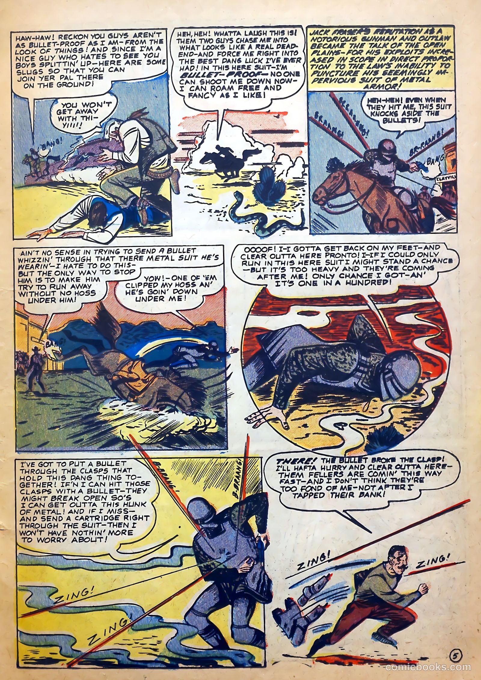 Outlaws #13 (1953) — page 15 of 36