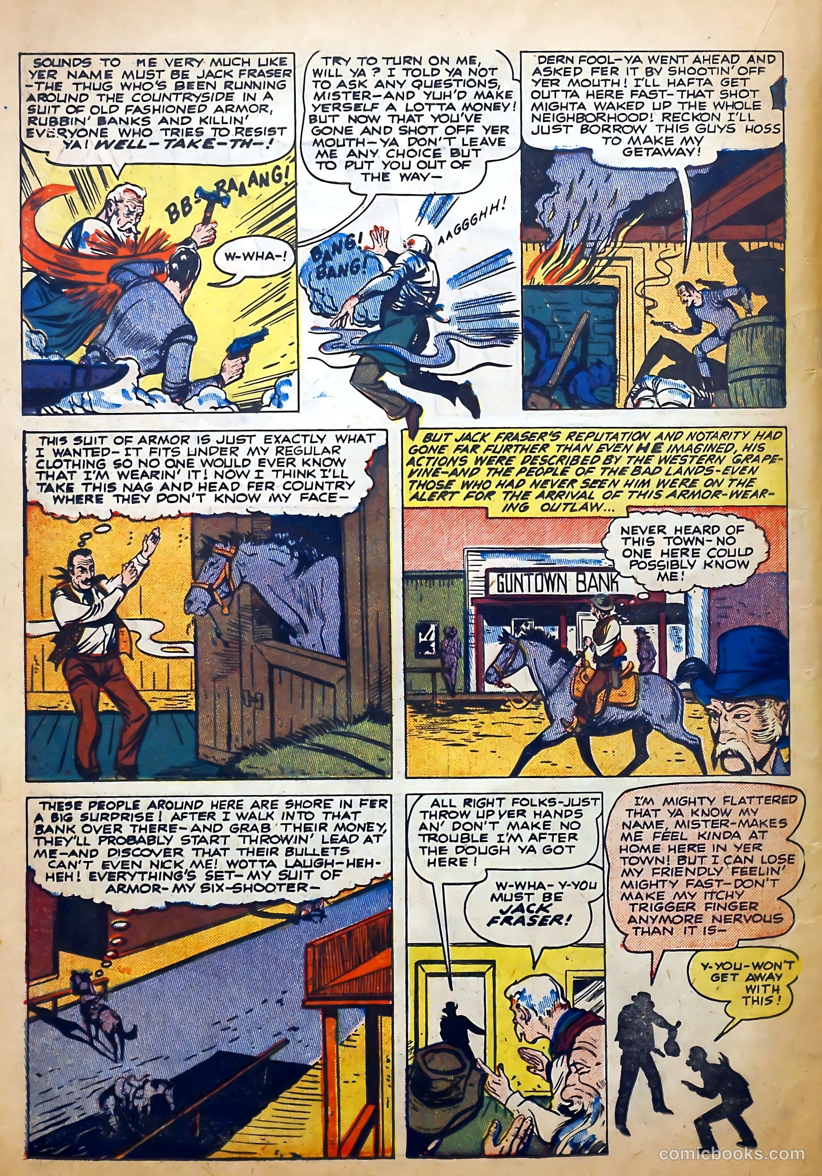 Outlaws #13 (1953) — page 18 of 36