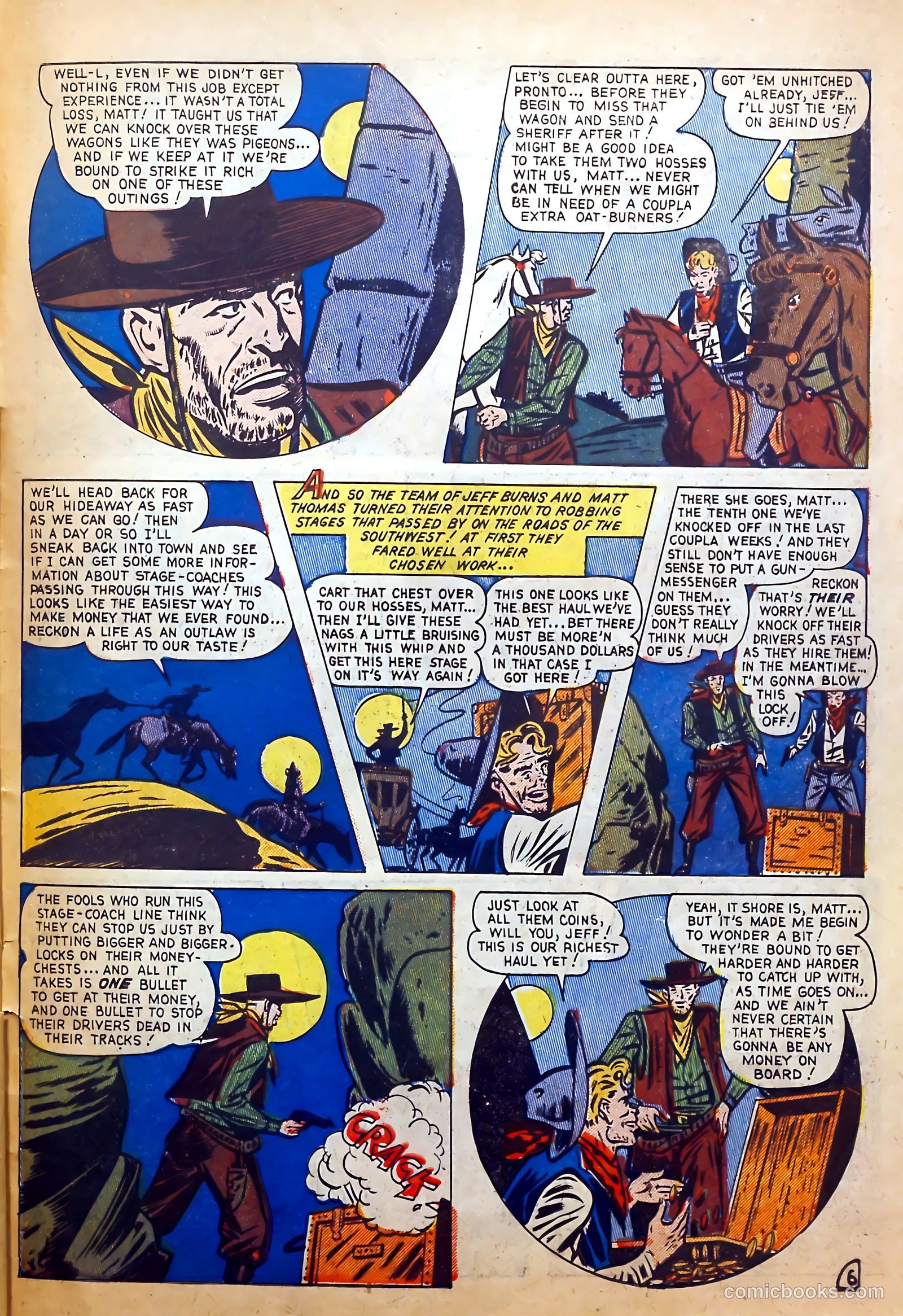 Outlaws #13 (1953) — page 27 of 36