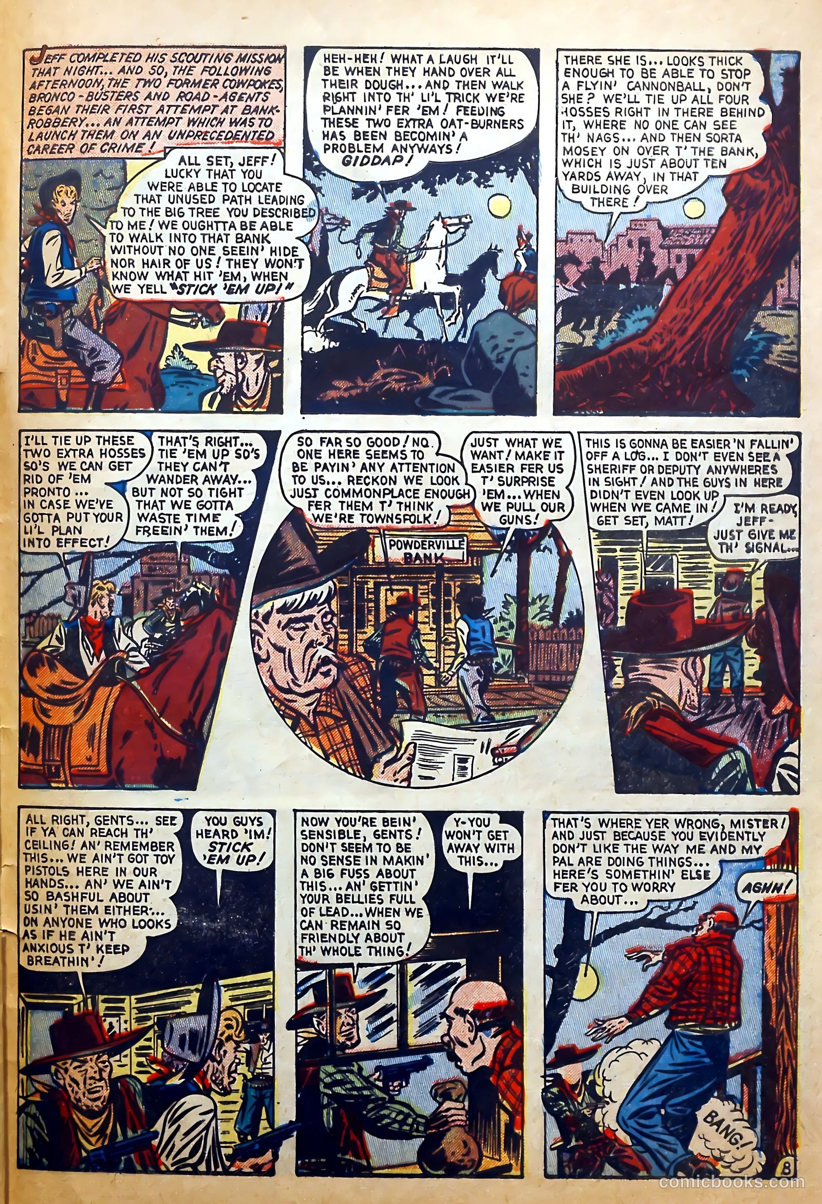 Outlaws #13 (1953) — page 29 of 36