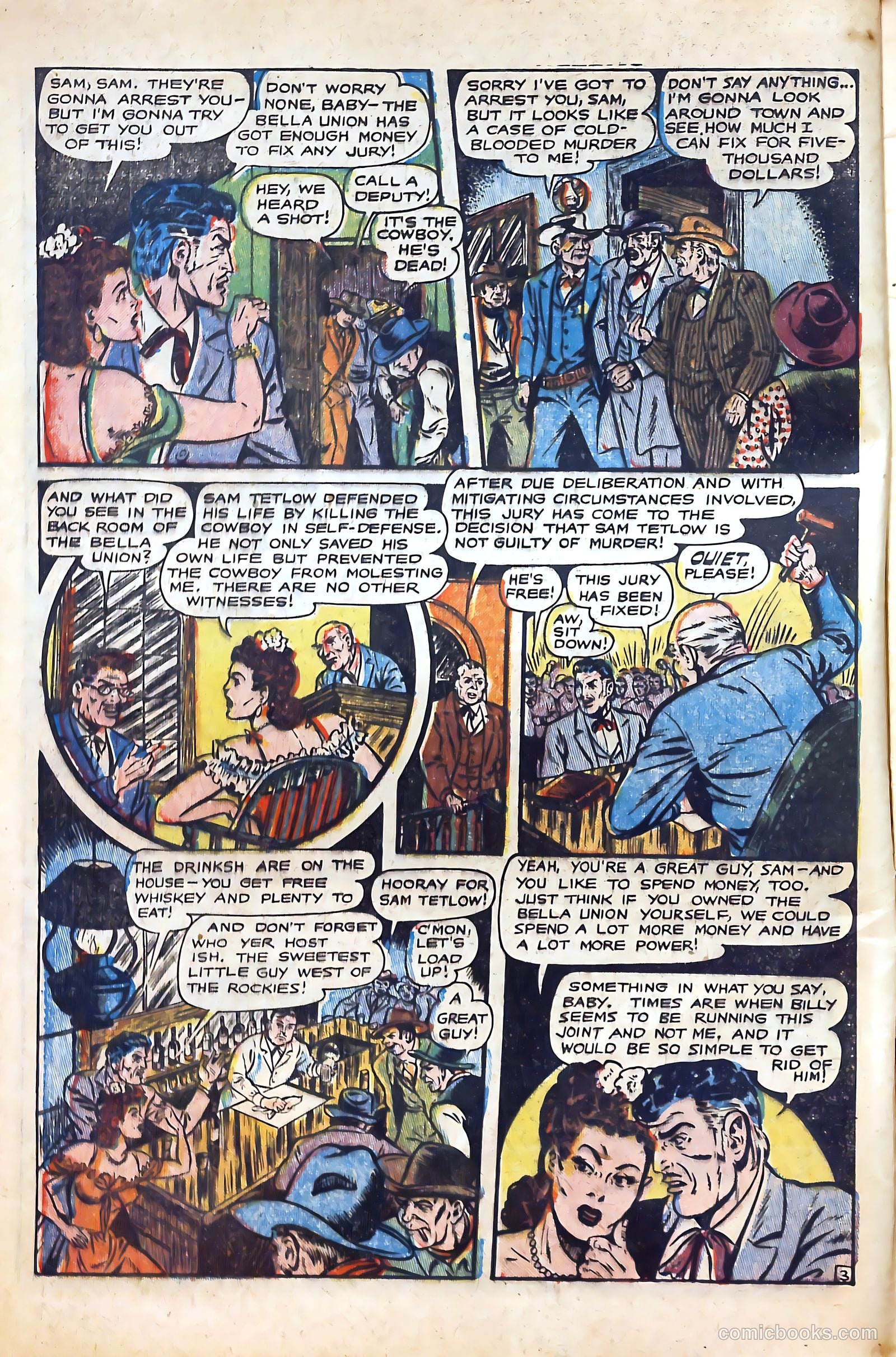 Outlaws #14 (1954) — page 4 of 36