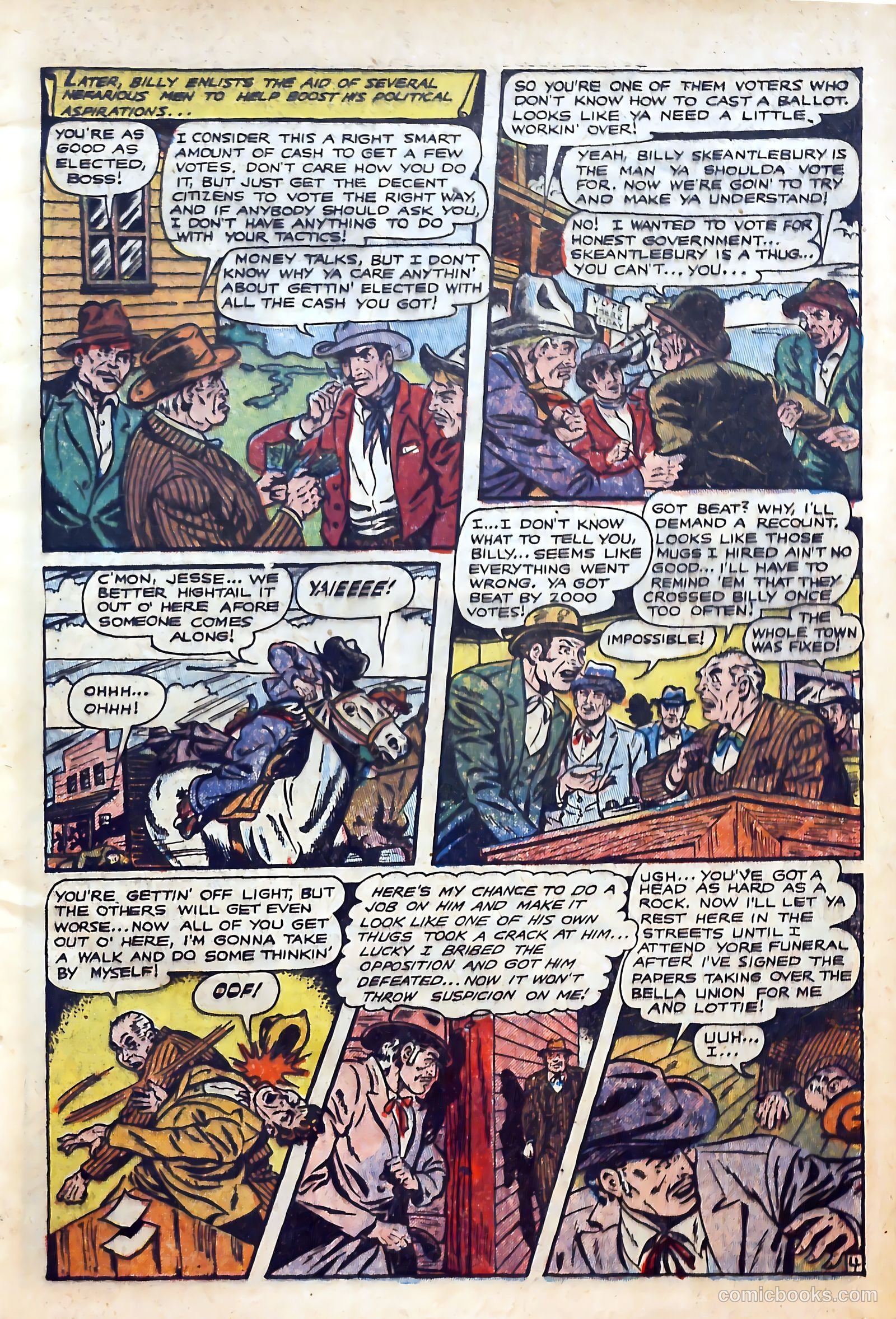 Outlaws #14 (1954) — page 5 of 36