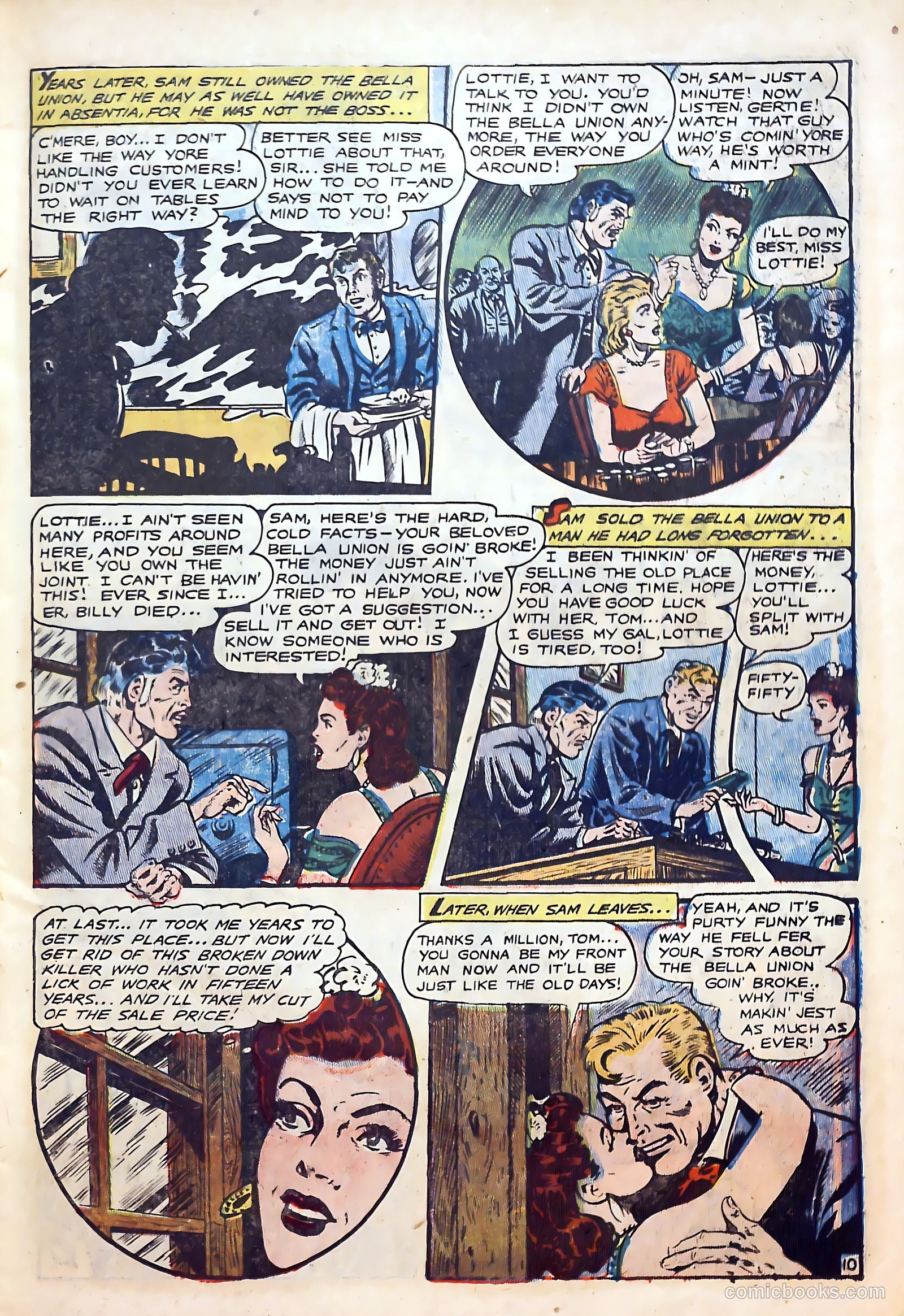 Outlaws #14 (1954) — page 11 of 36