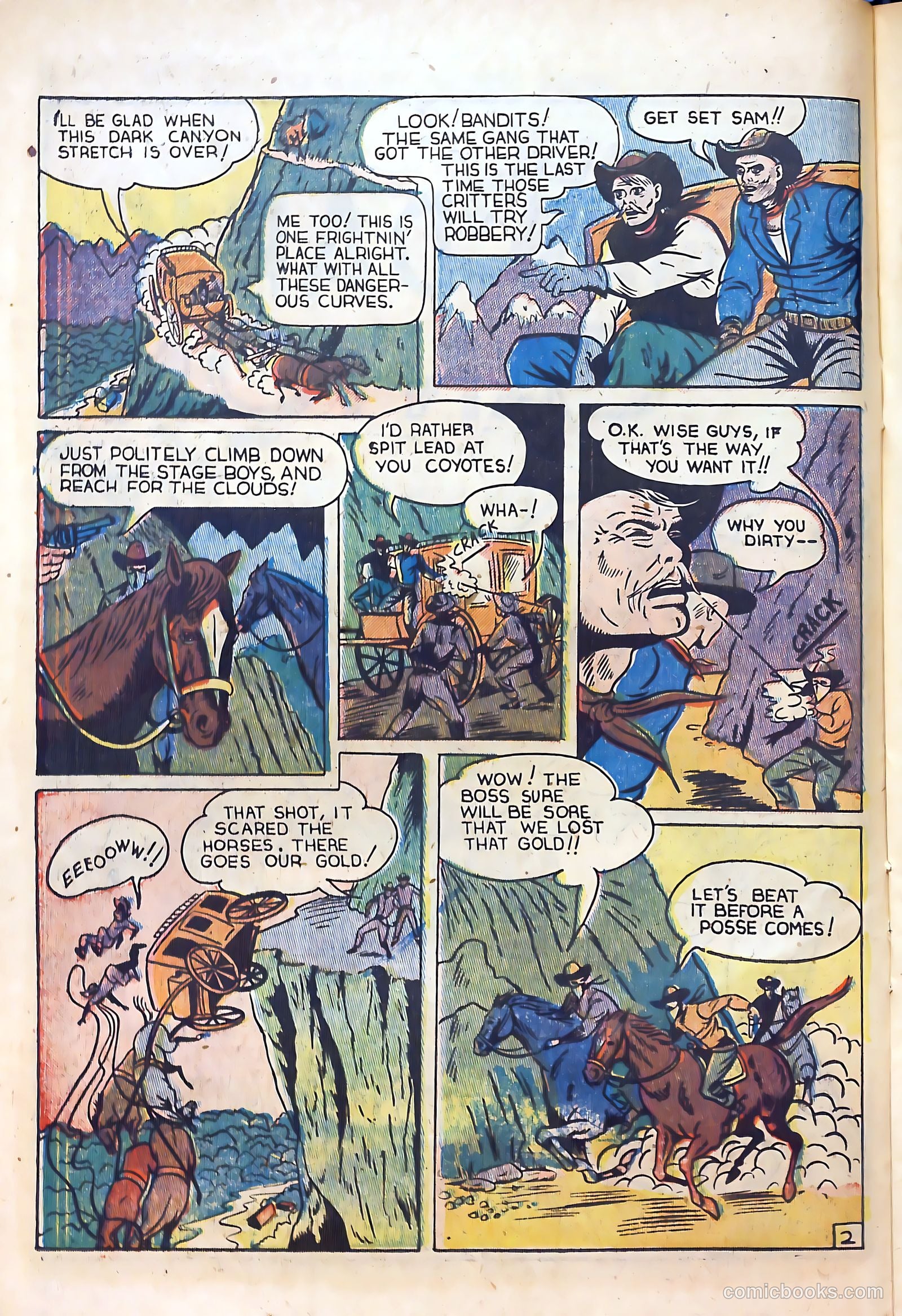 Outlaws #14 (1954) — page 14 of 36