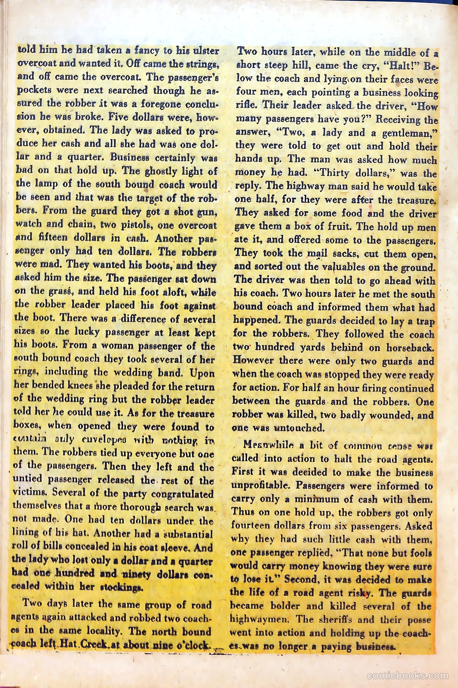 Outlaws #14 (1954) — page 24 of 36