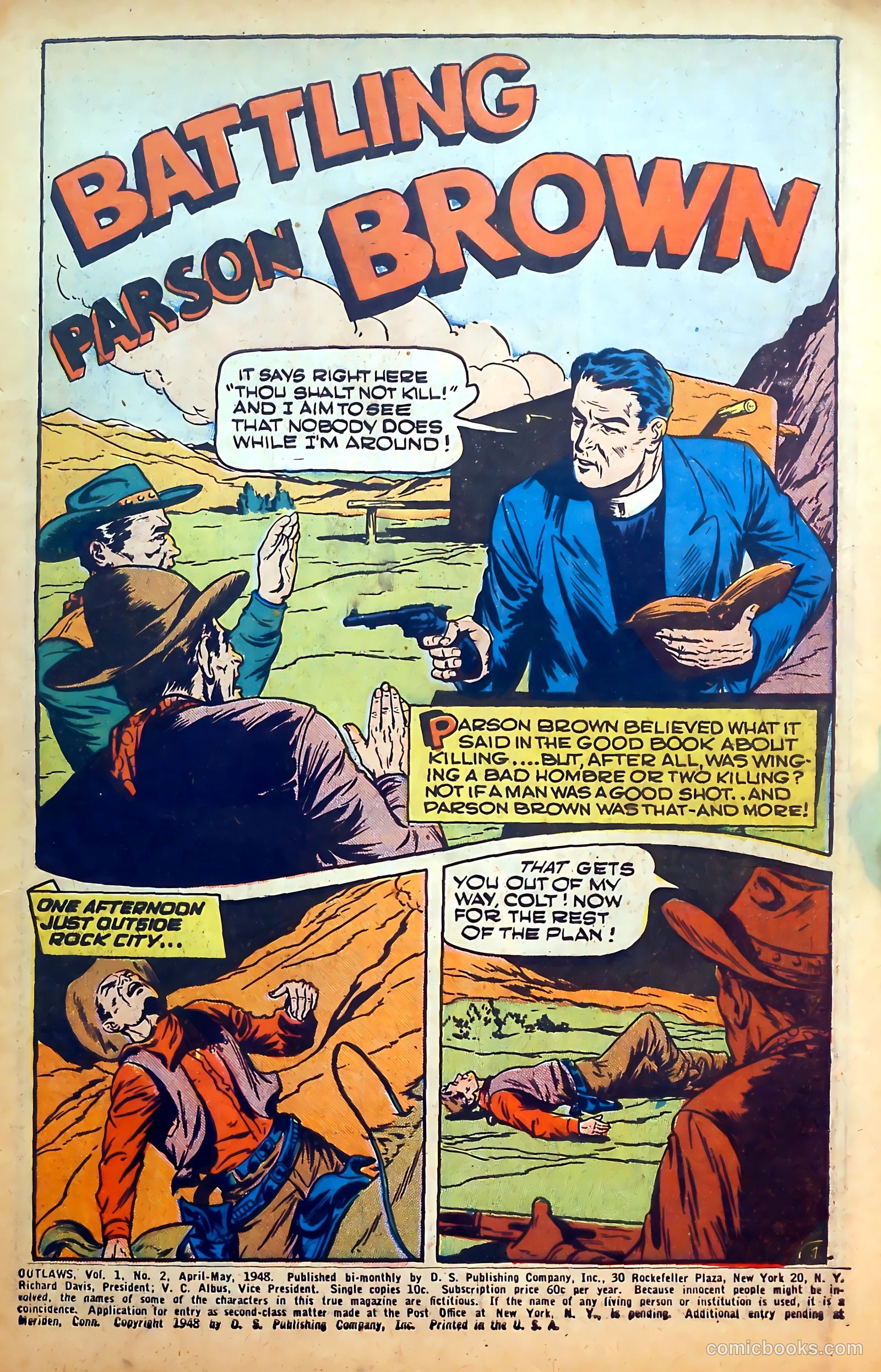 Outlaws #2 (1948) — page 3 of 52