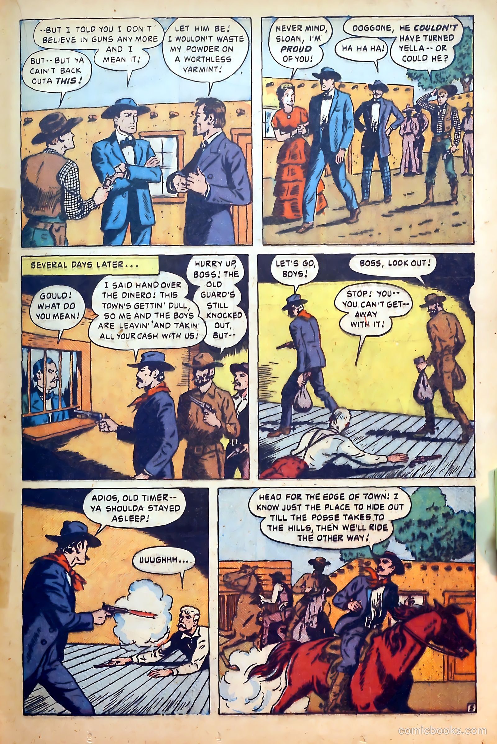 Outlaws #2 (1948) — page 25 of 52