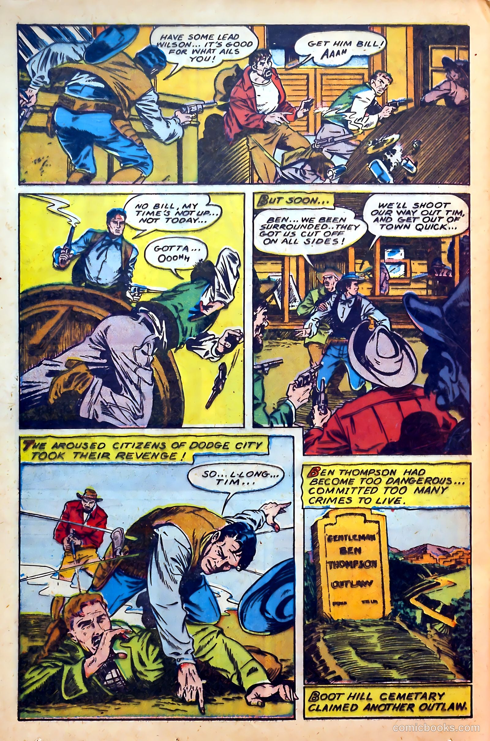 Outlaws #2 (1948) — page 32 of 52