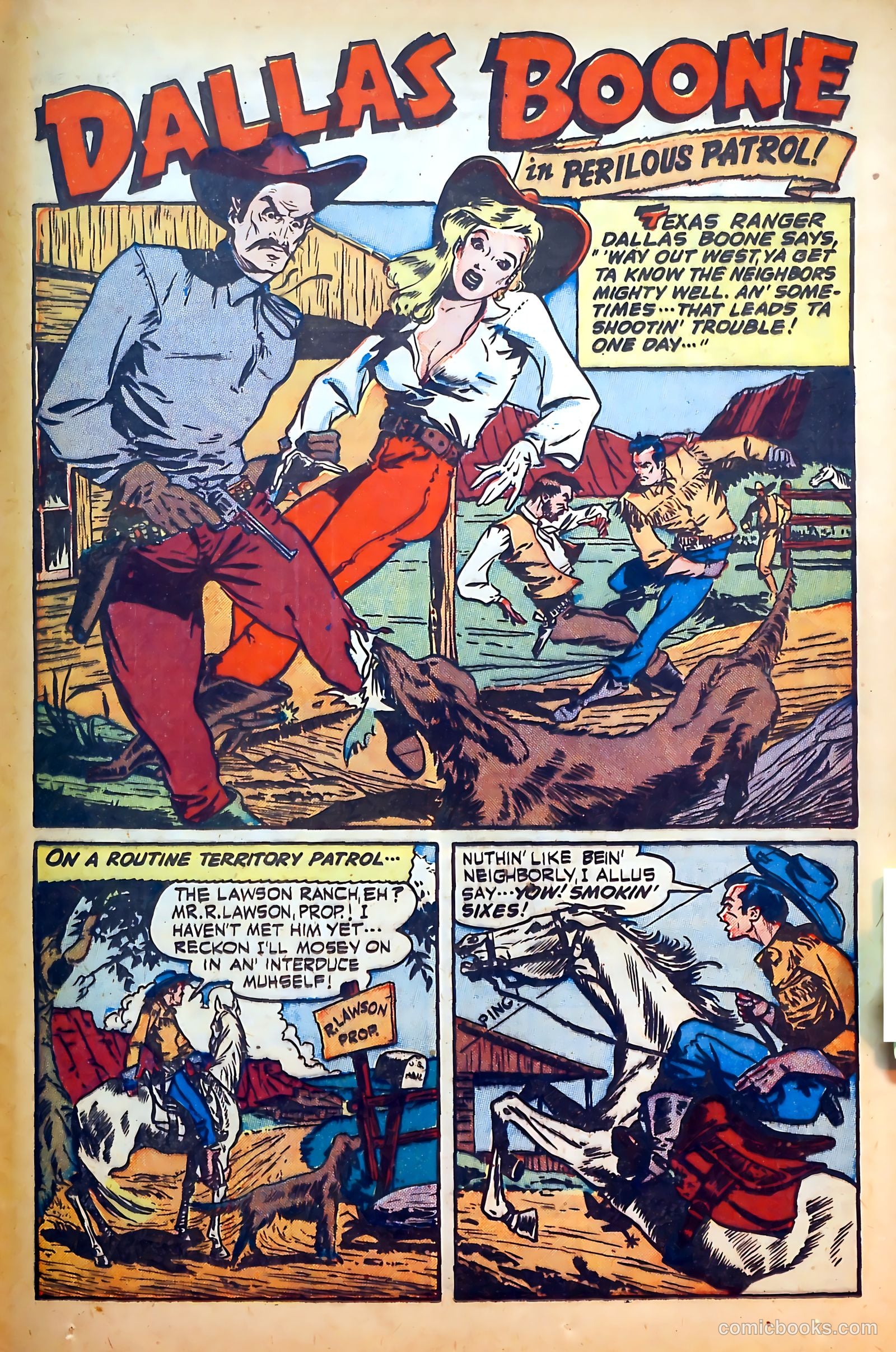 Outlaws #2 (1948) — page 35 of 52
