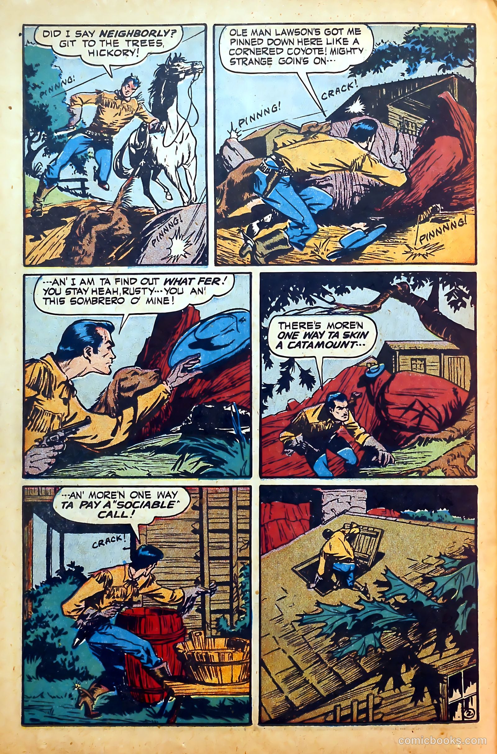 Outlaws #2 (1948) — page 36 of 52