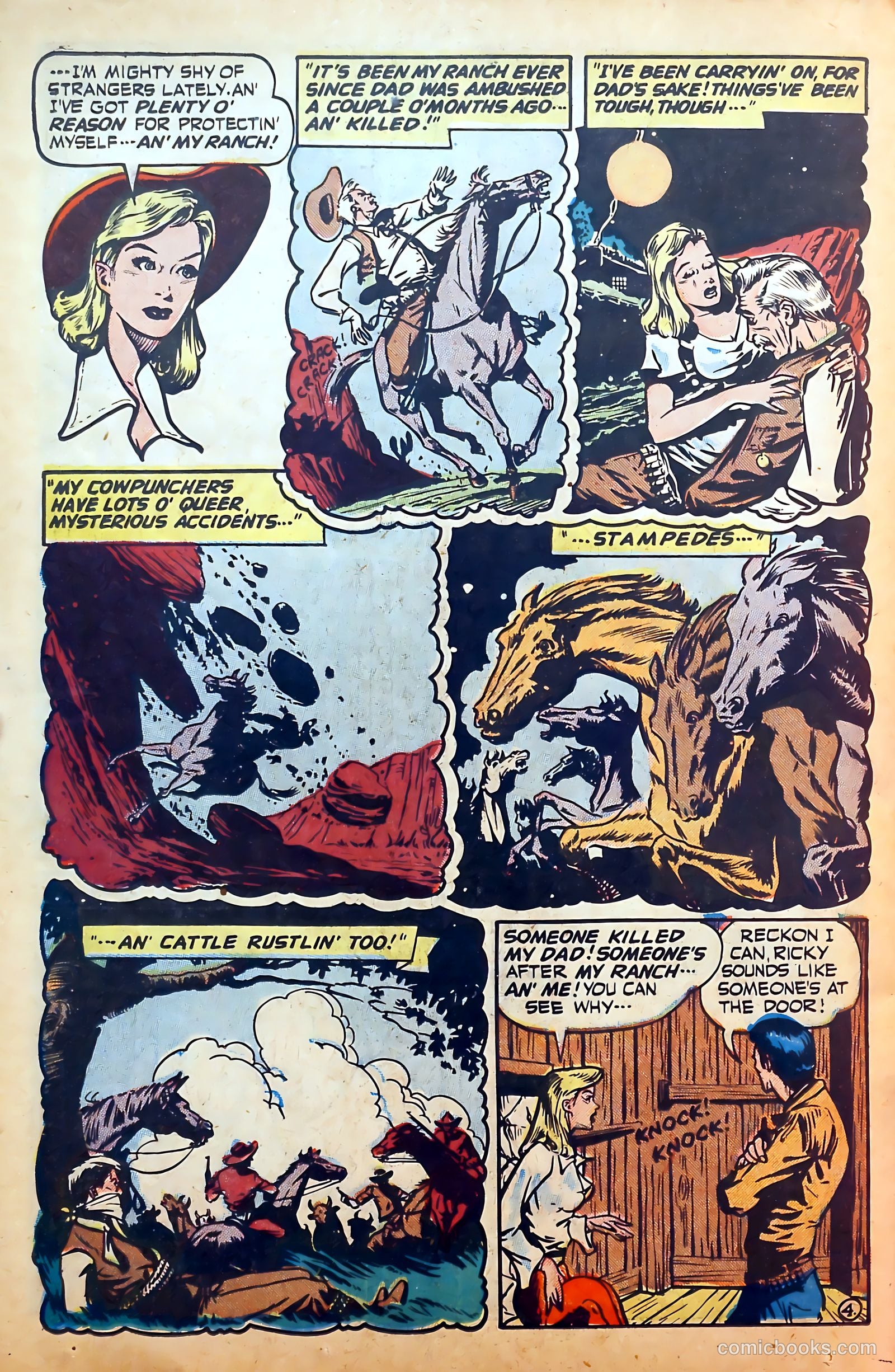 Outlaws #2 (1948) — page 38 of 52