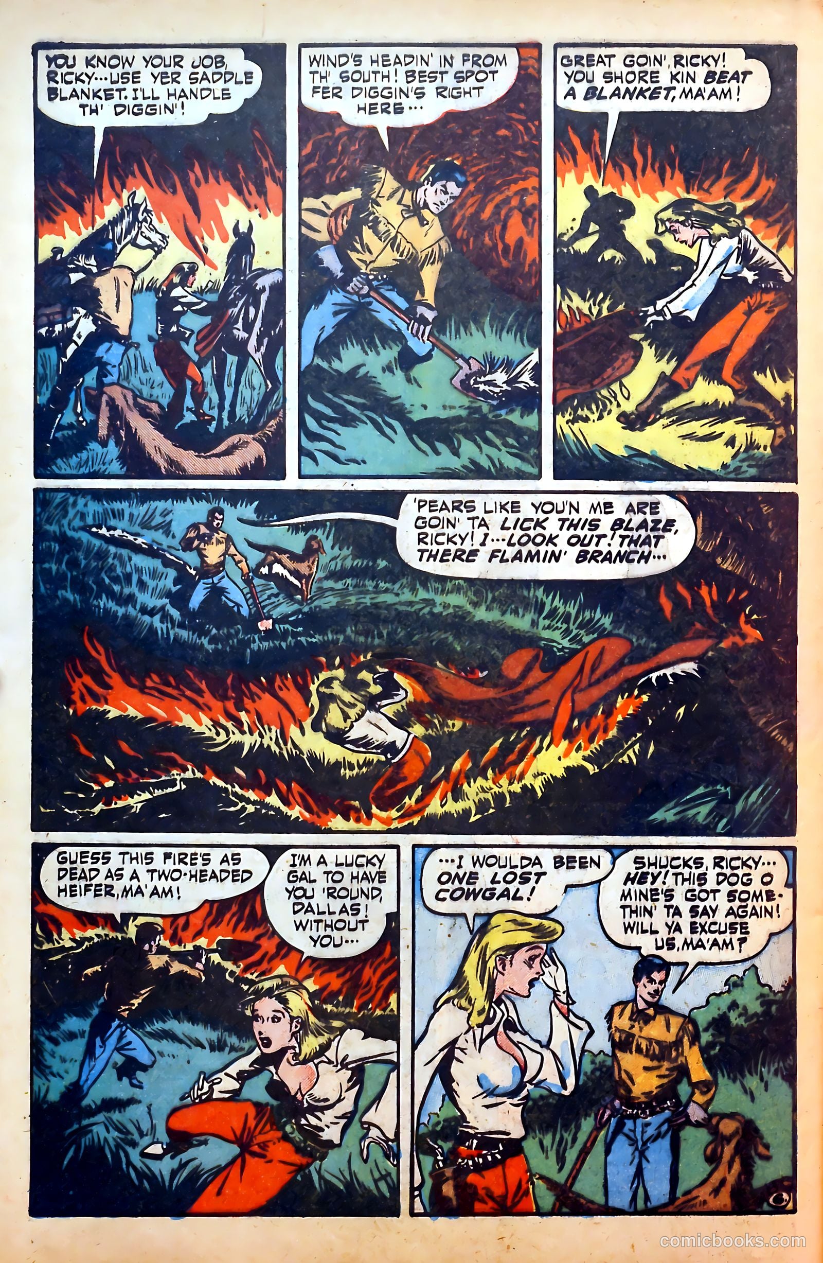 Outlaws #2 (1948) — page 40 of 52