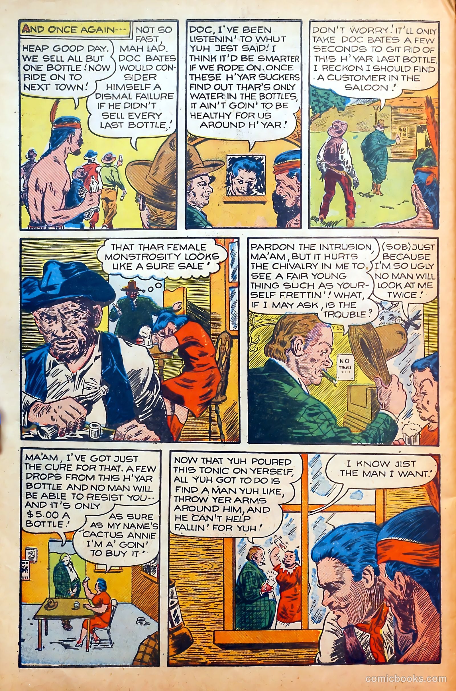 Outlaws #2 (1948) — page 46 of 52