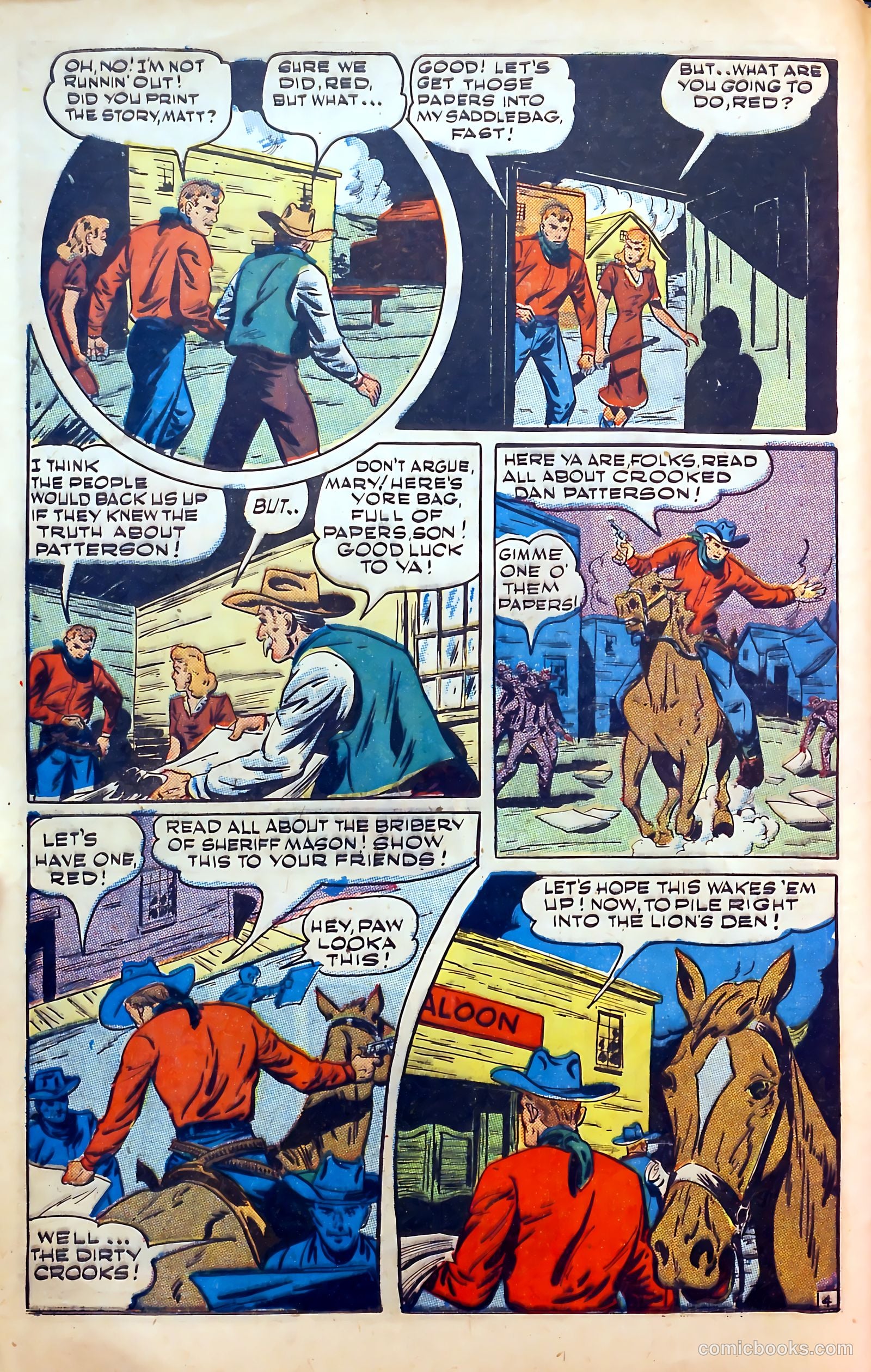 Outlaws #3 (1951) — page 6 of 52
