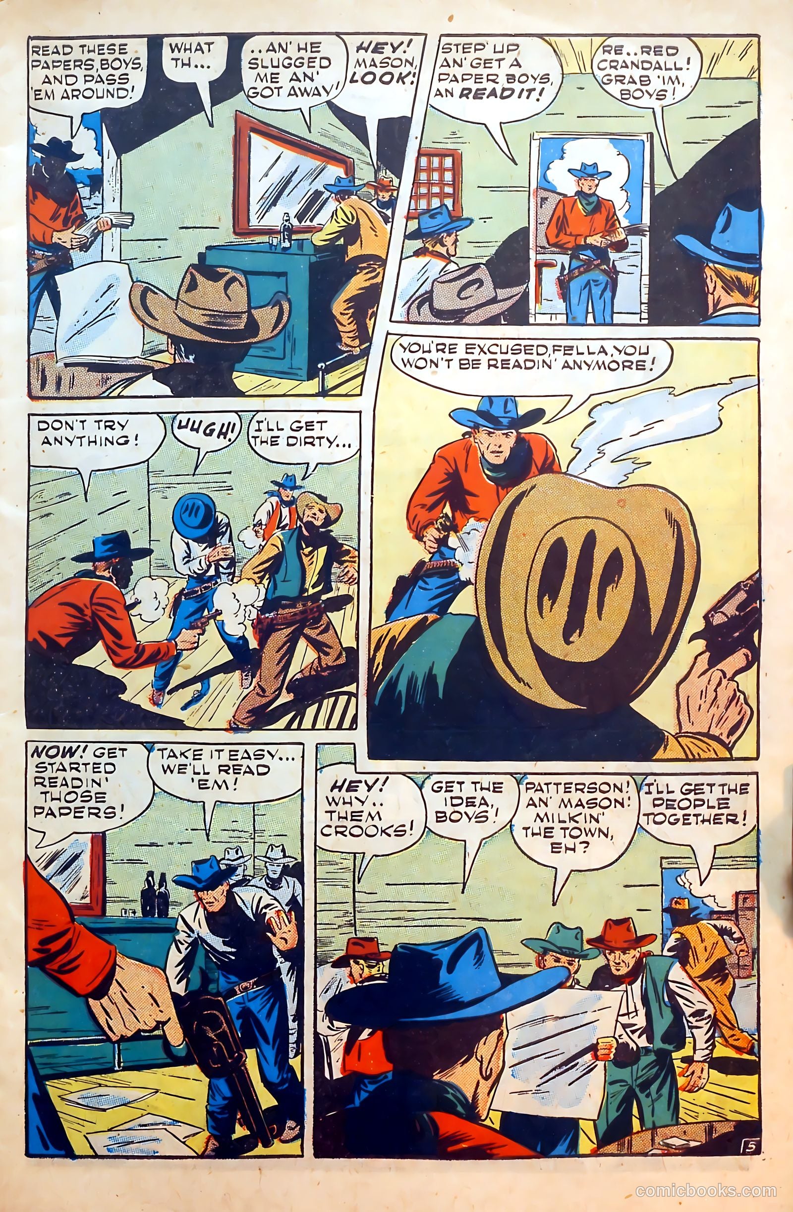 Outlaws #3 (1951) — page 7 of 52