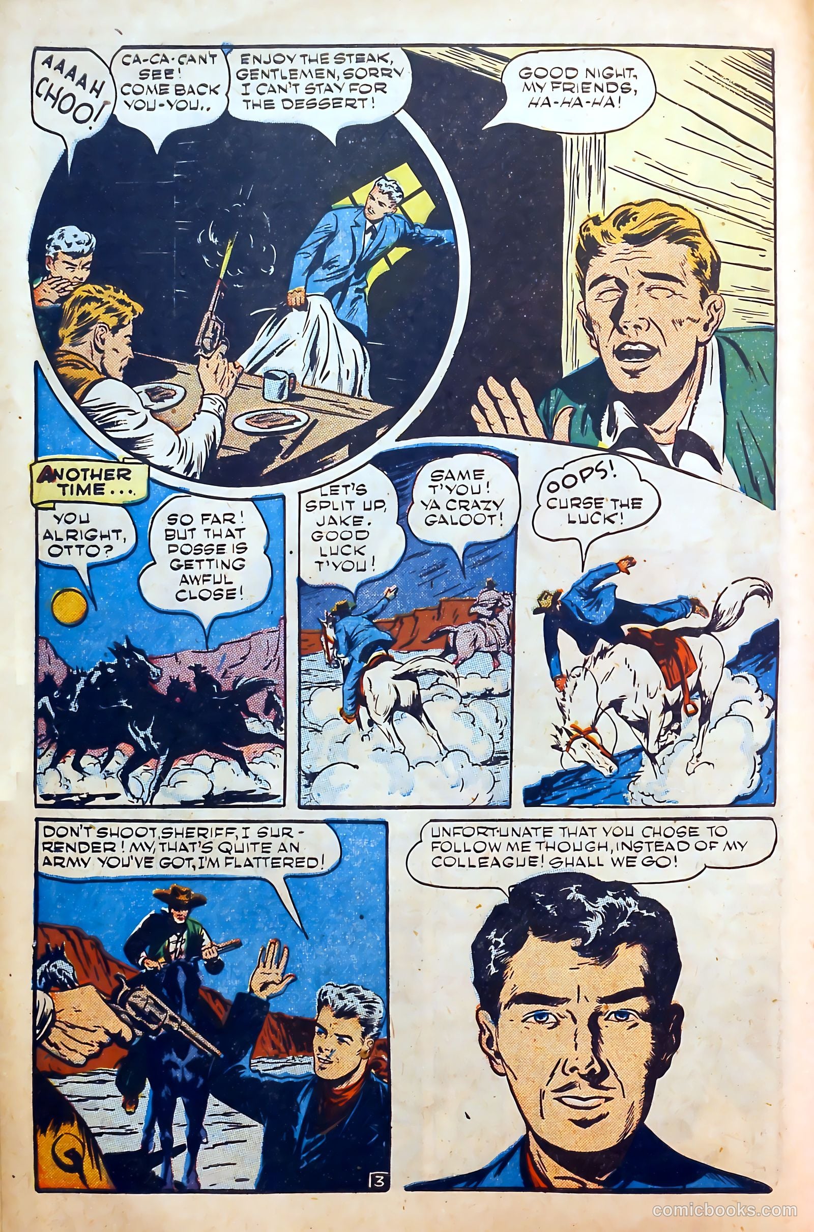 Outlaws #3 (1951) — page 12 of 52