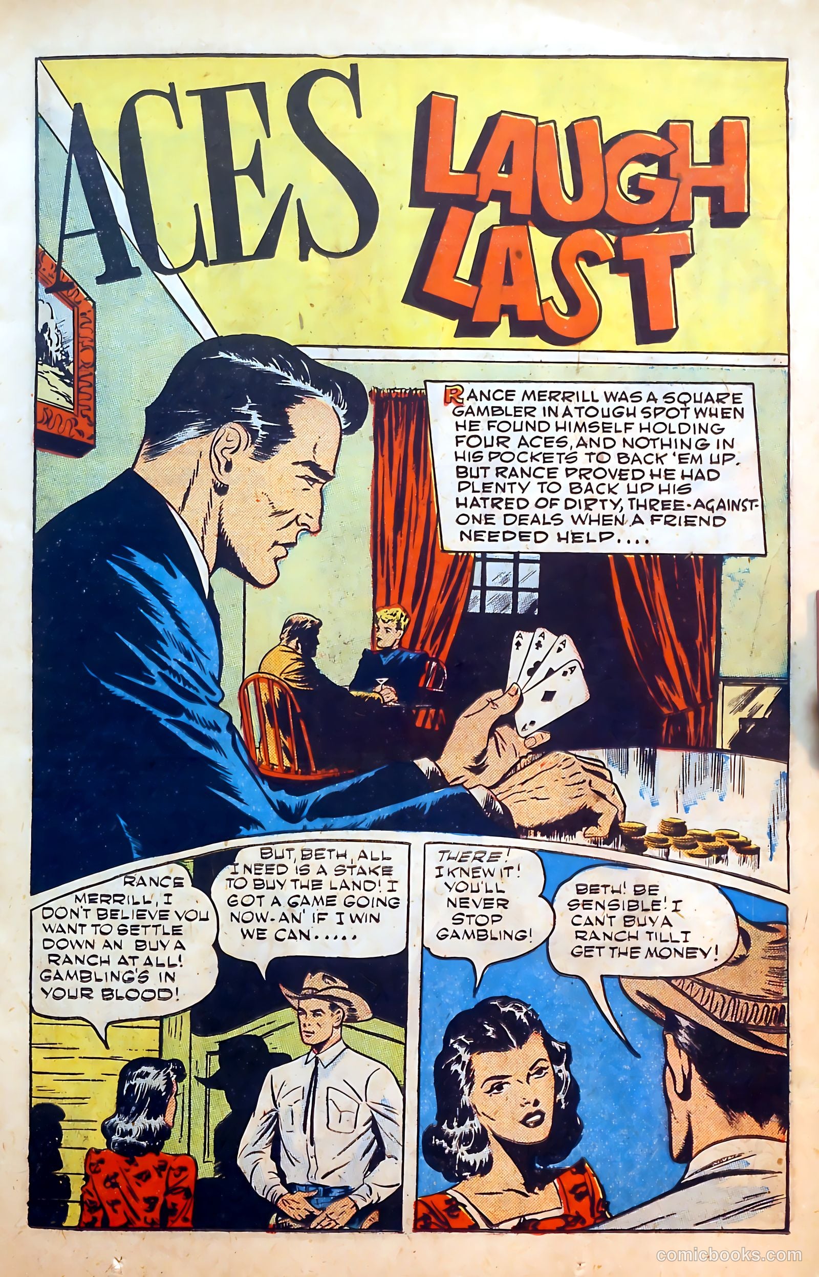 Outlaws #3 (1951) — page 15 of 52