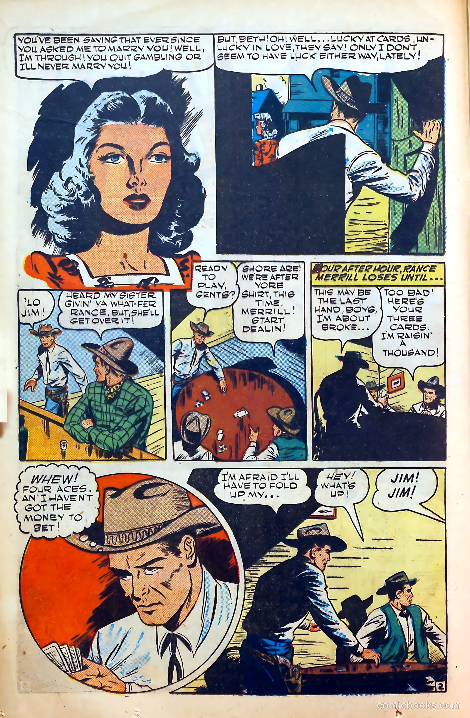 Outlaws #3 (1951) — page 16 of 52
