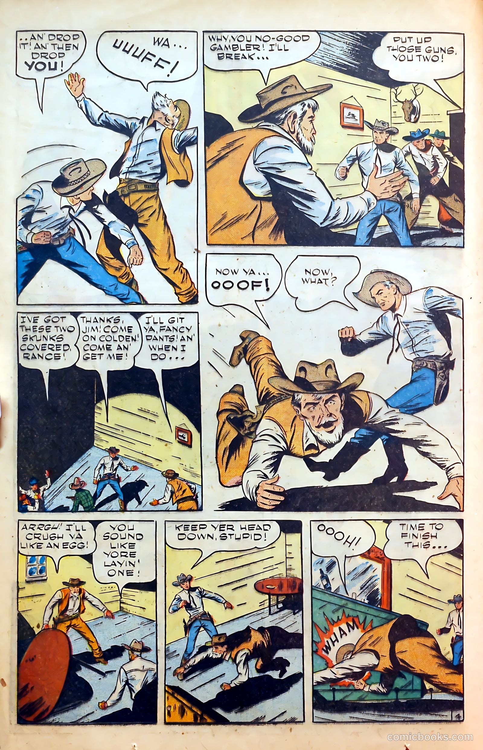 Outlaws #3 (1951) — page 18 of 52