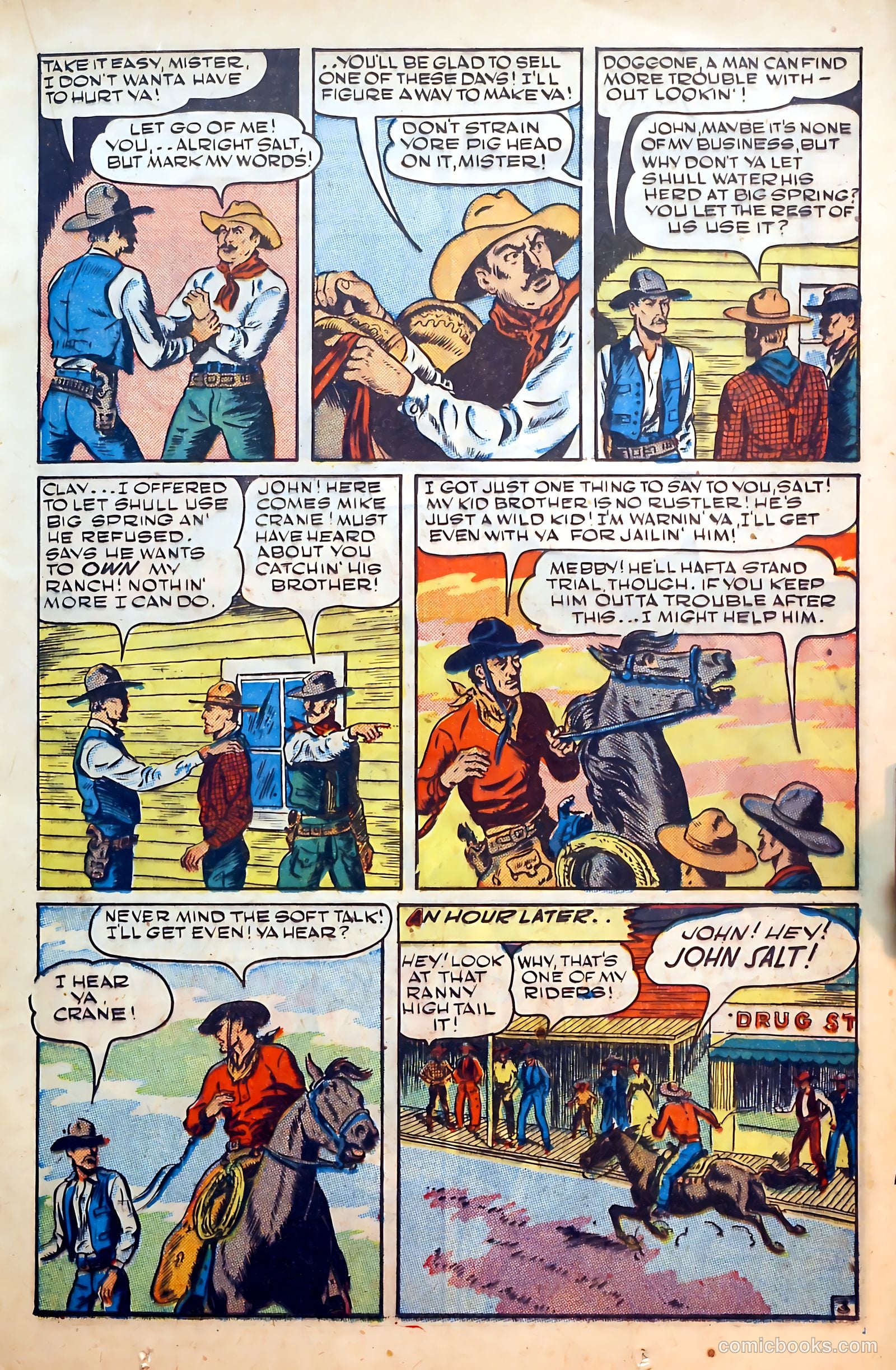 Outlaws #3 (1951) — page 23 of 52