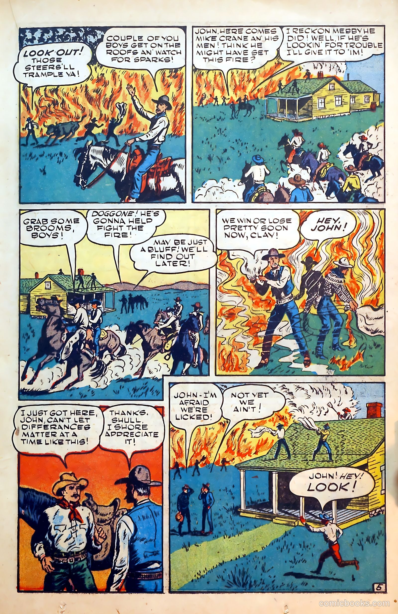 Outlaws #3 (1951) — page 25 of 52