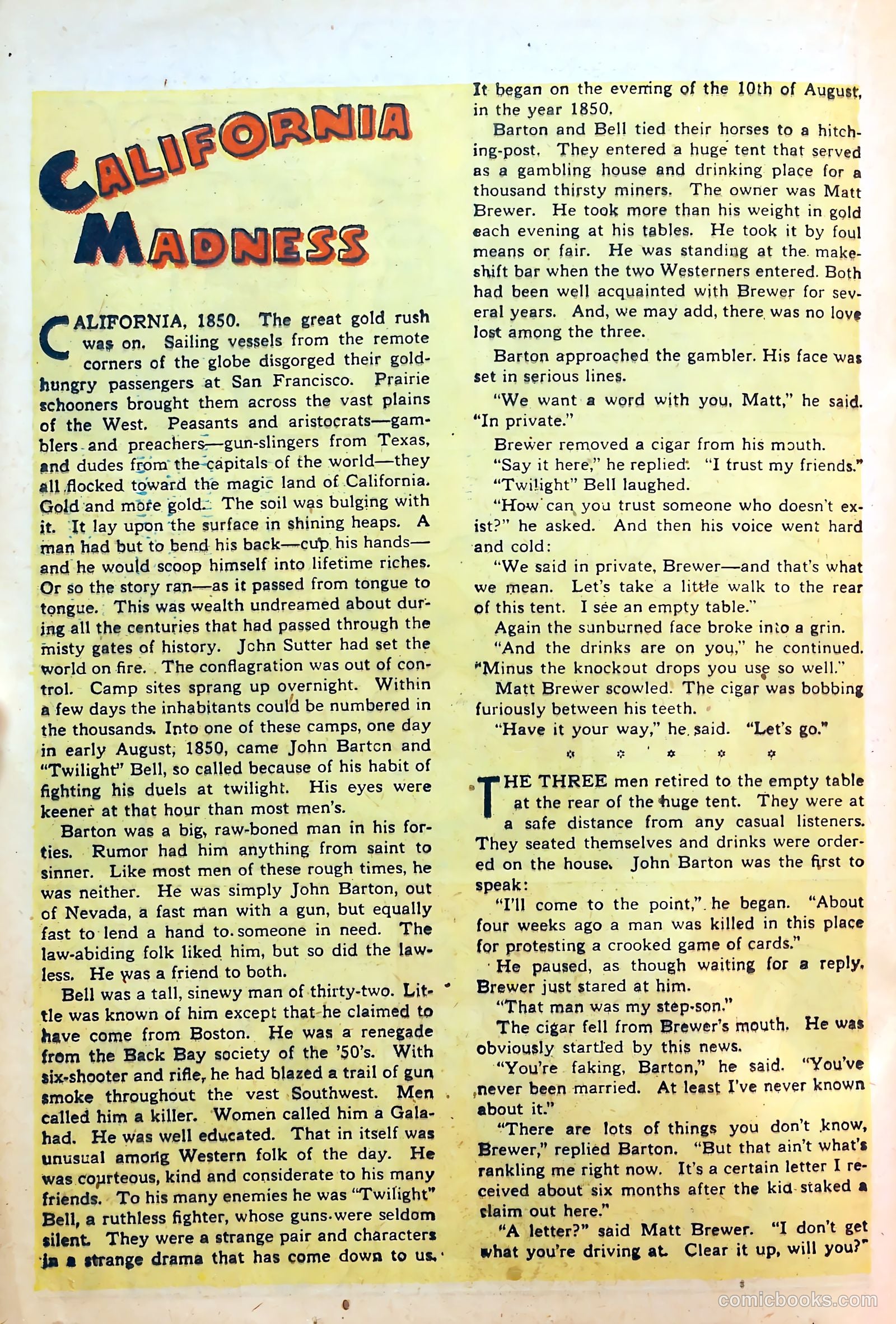 Outlaws #3 (1951) — page 28 of 52
