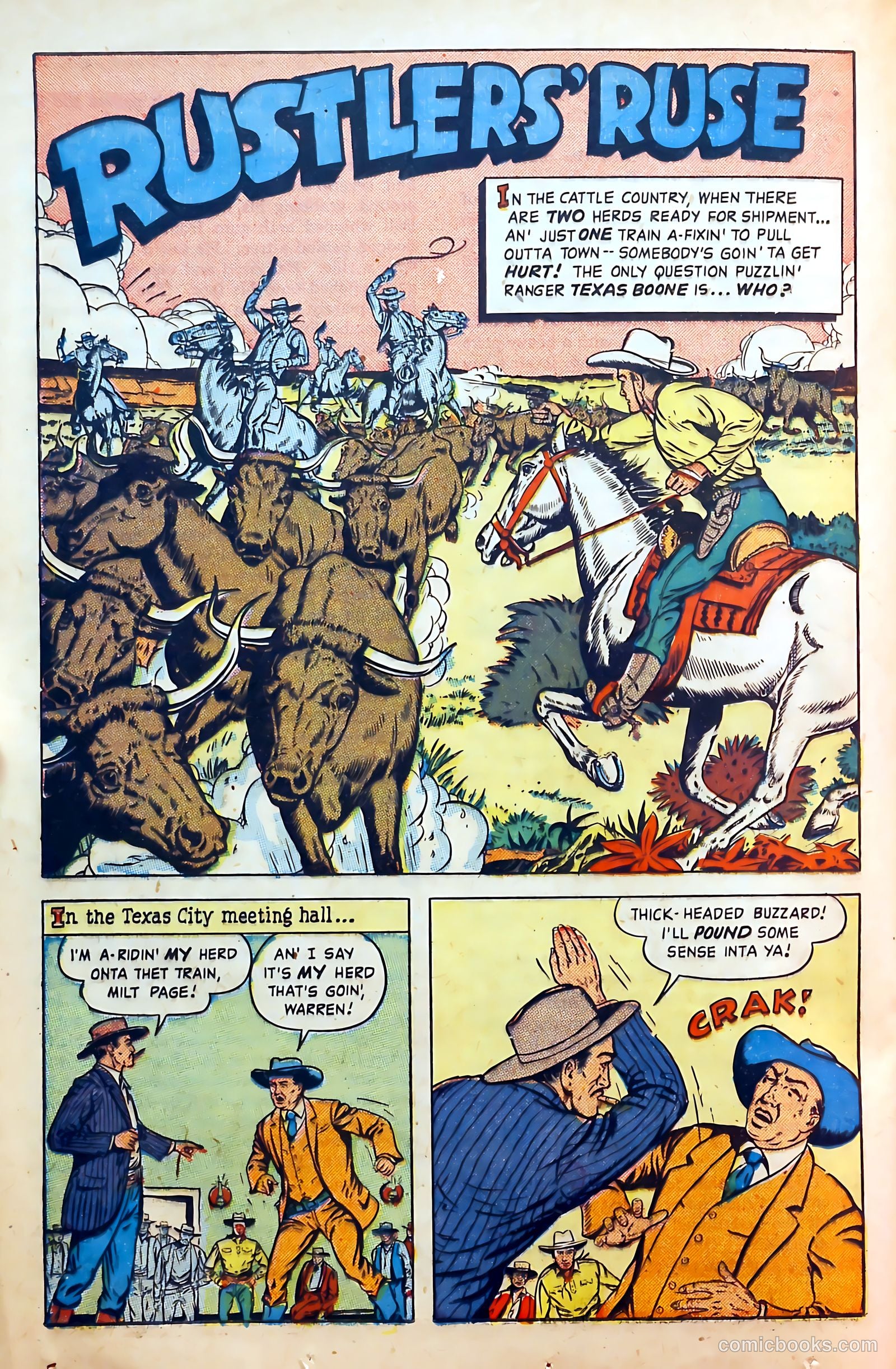 Outlaws #3 (1951) — page 30 of 52