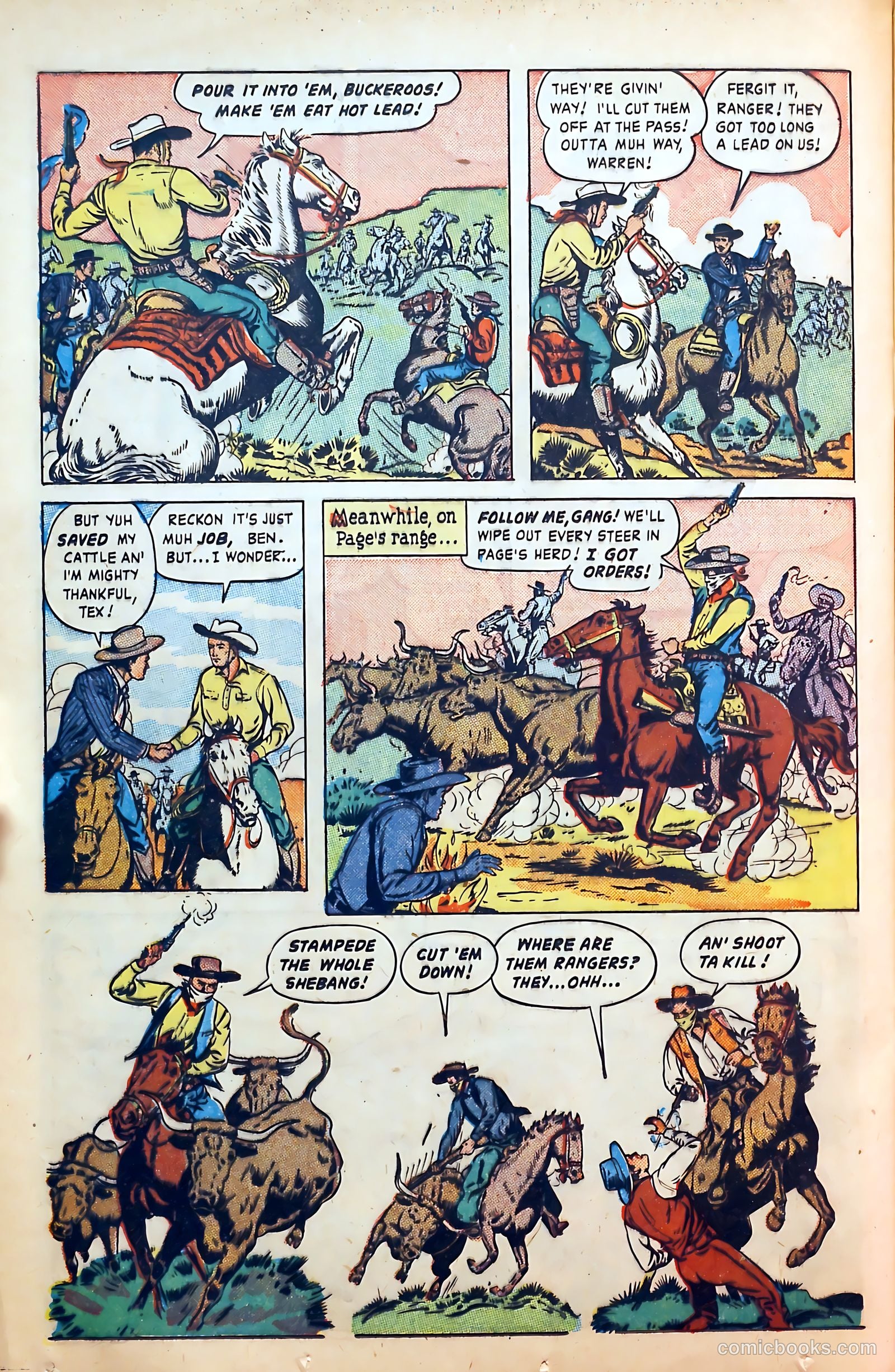 Outlaws #3 (1951) — page 32 of 52