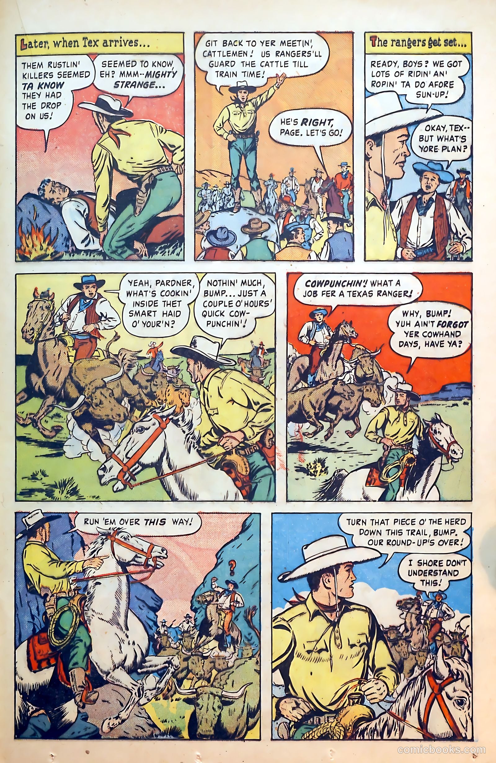 Outlaws #3 (1951) — page 33 of 52