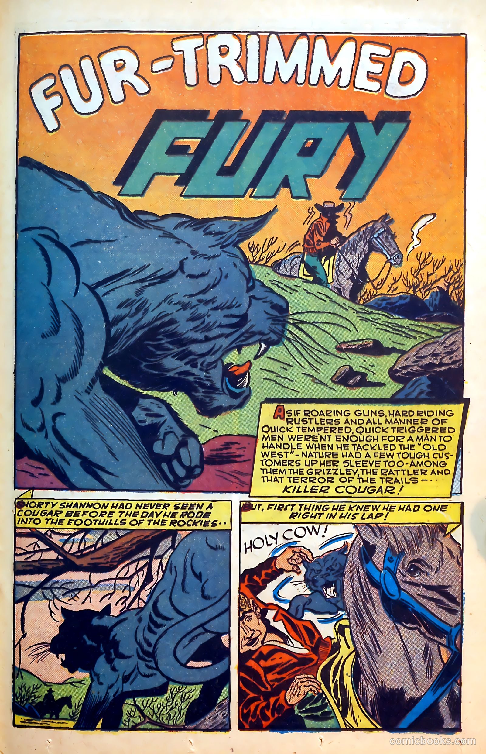 Outlaws #3 (1951) — page 37 of 52