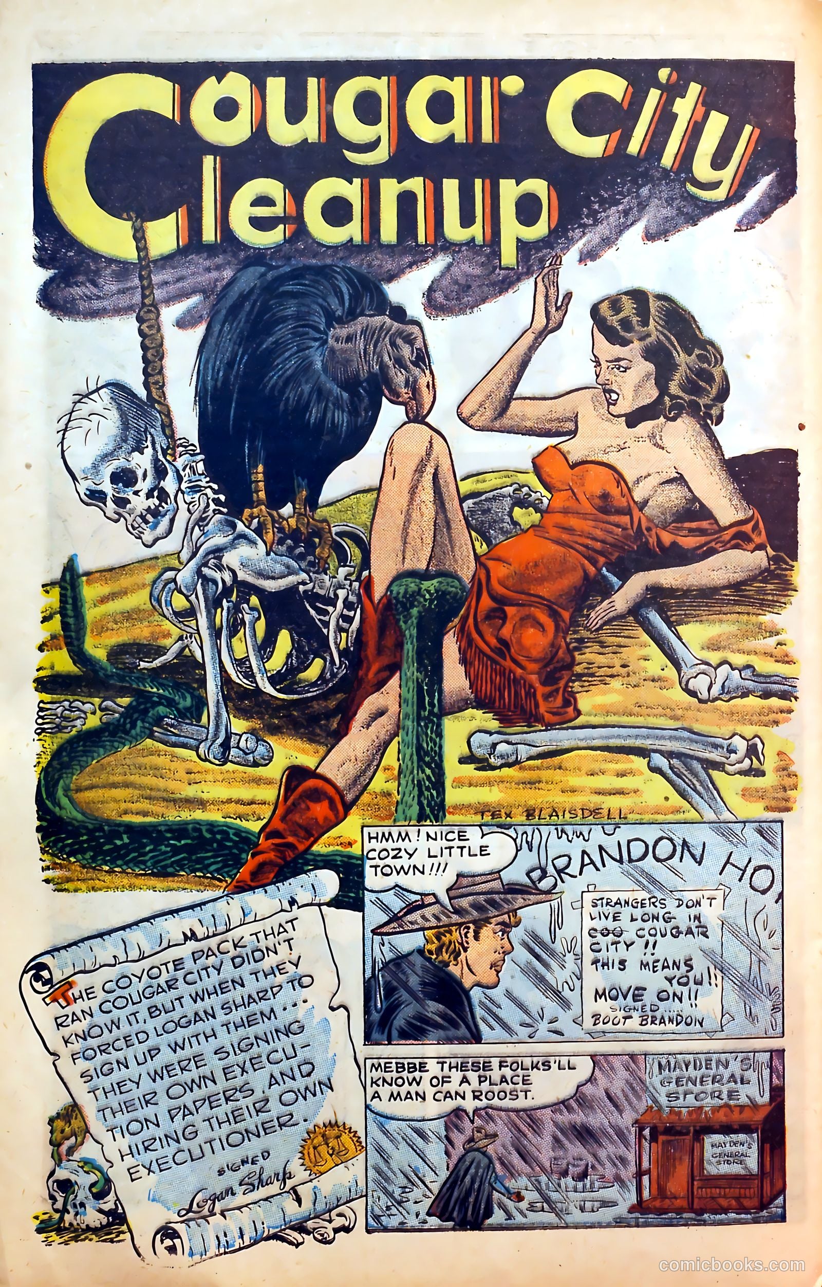 Outlaws #3 (1951) — page 42 of 52