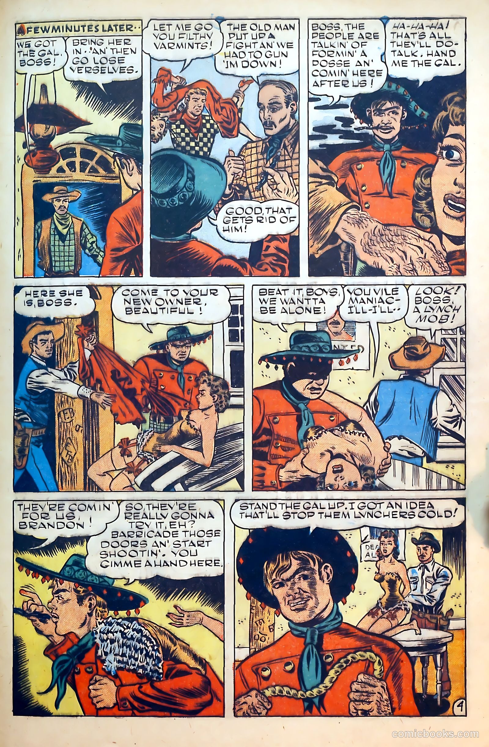 Outlaws #3 (1951) — page 45 of 52