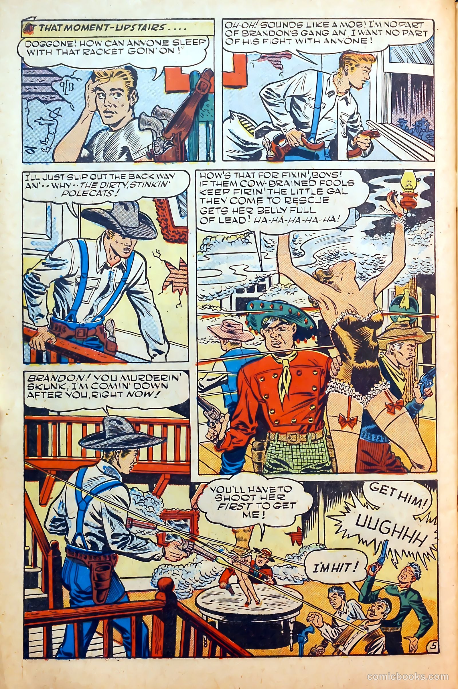 Outlaws #3 (1951) — page 46 of 52