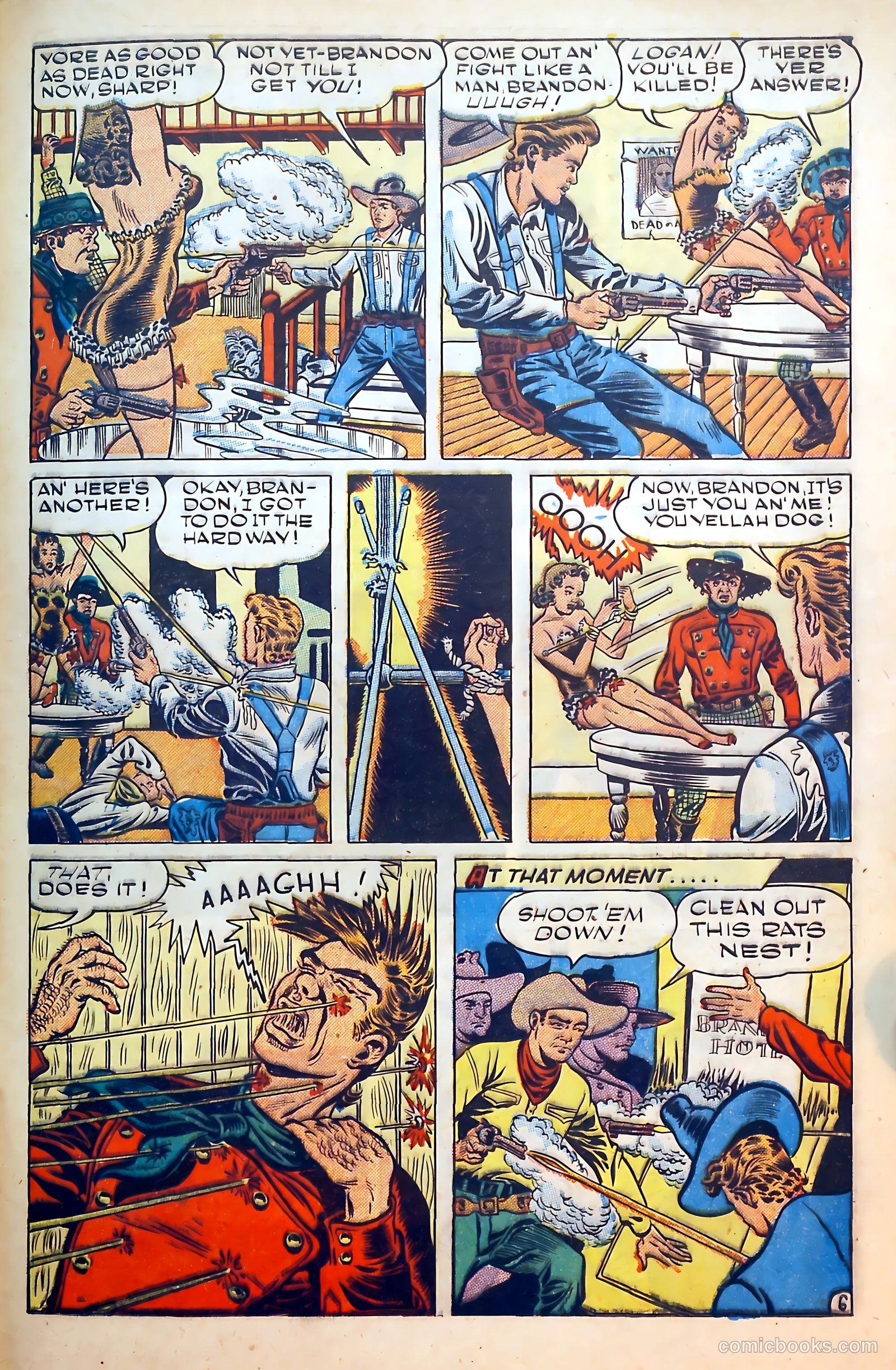 Outlaws #3 (1951) — page 47 of 52