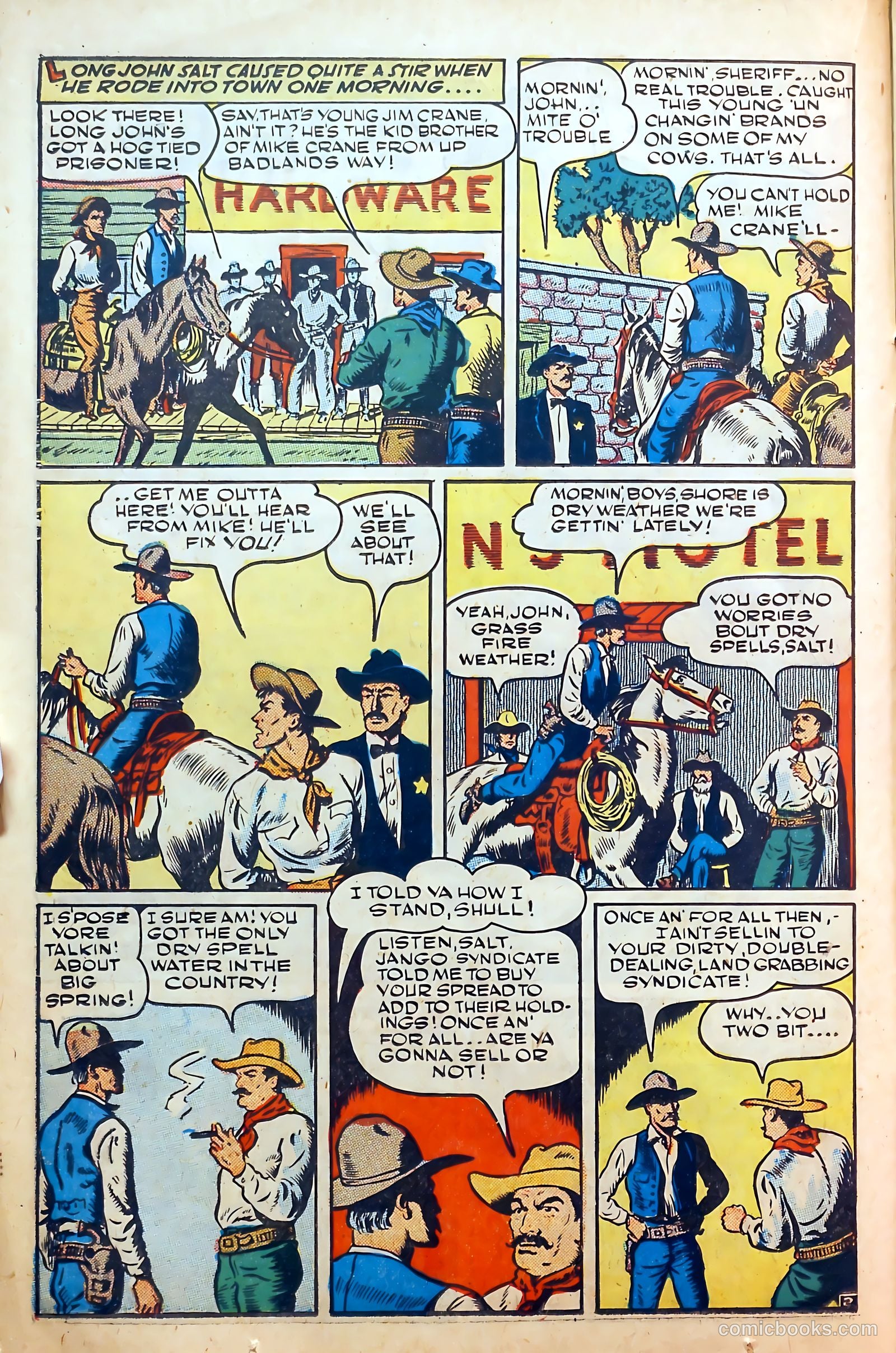 Outlaws #3 (1948) — page 22 of 52