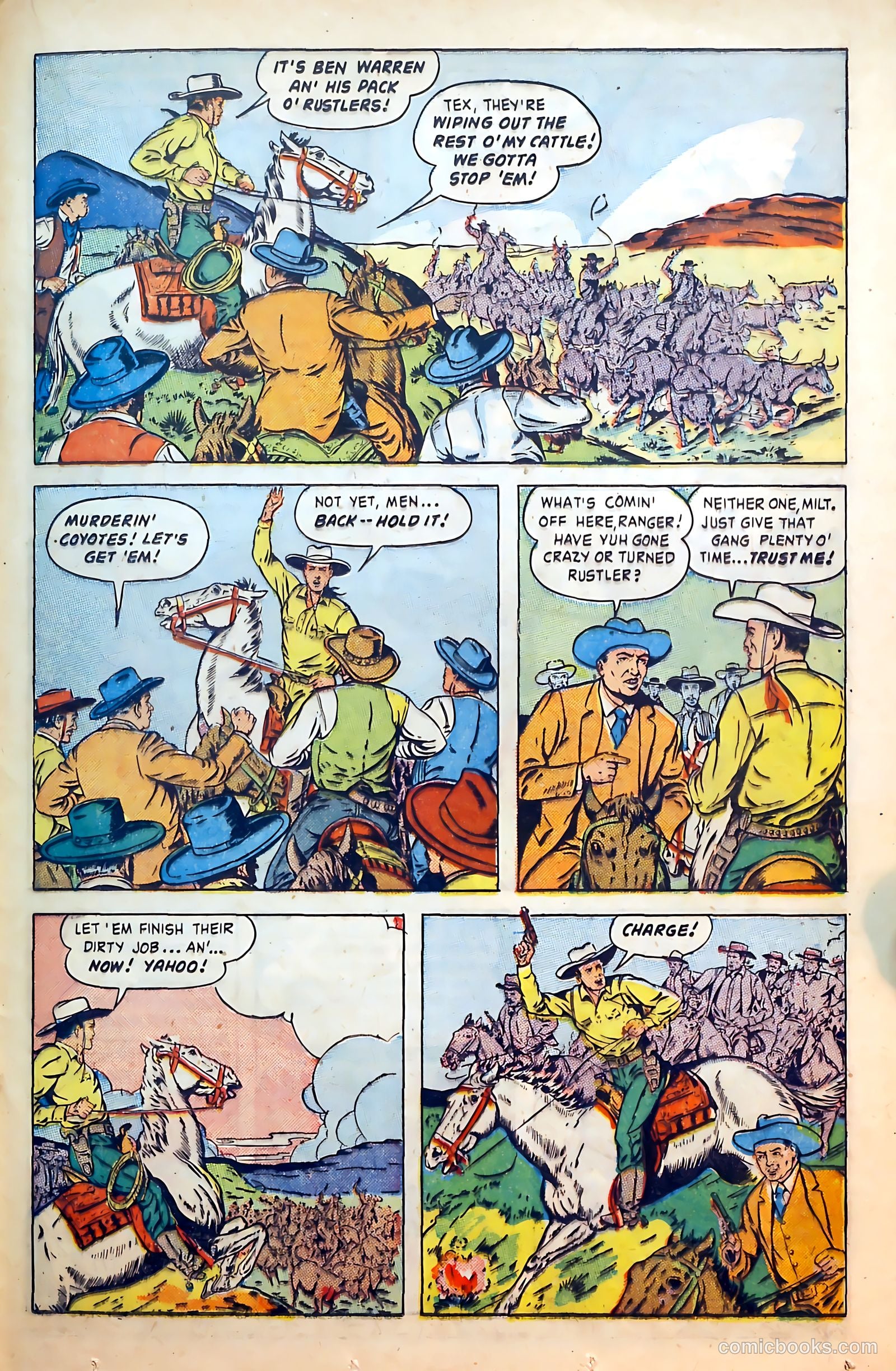 Outlaws #3 (1948) — page 35 of 52