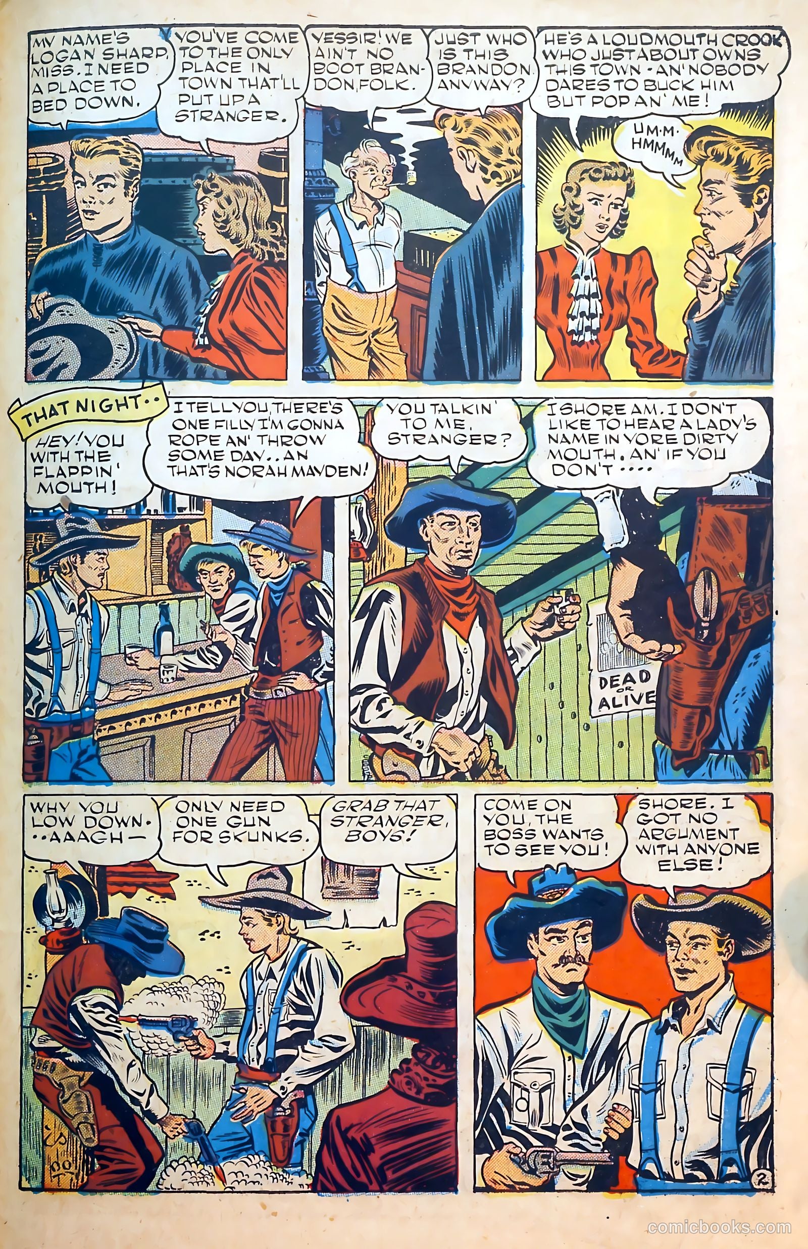 Outlaws #3 (1948) — page 43 of 52