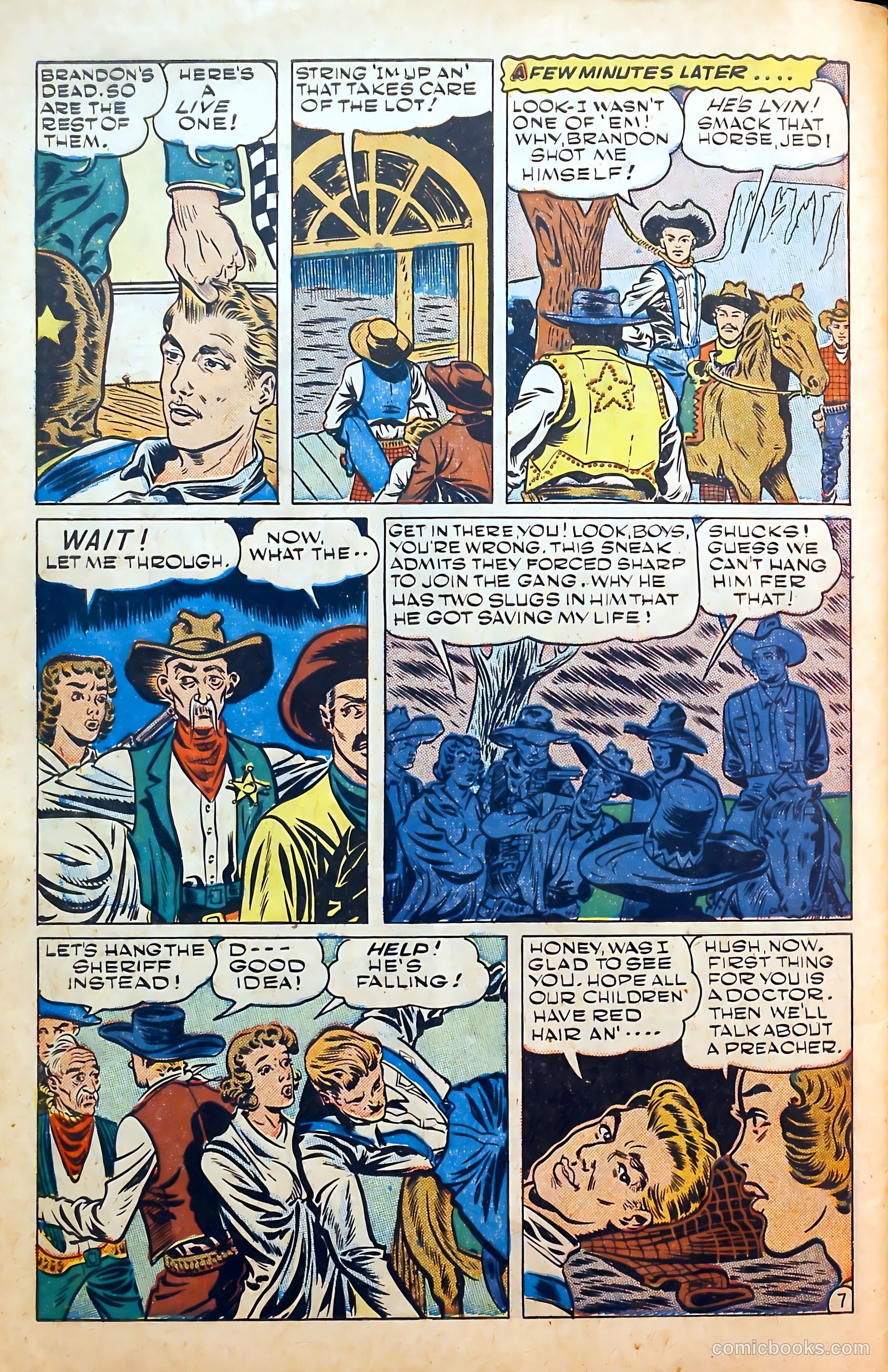 Outlaws #3 (1948) — page 48 of 52