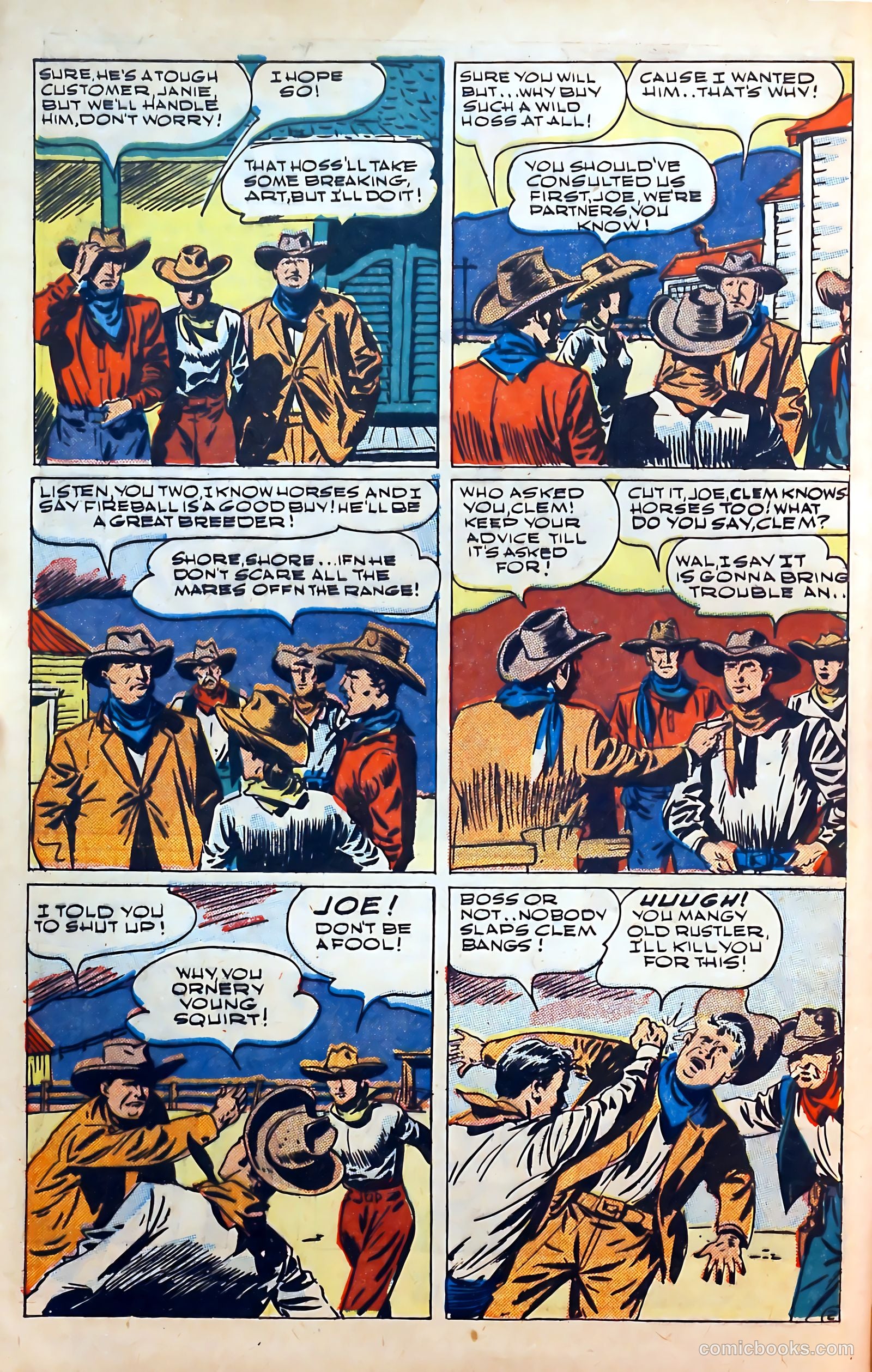 Outlaws #4 (1948) — page 4 of 52