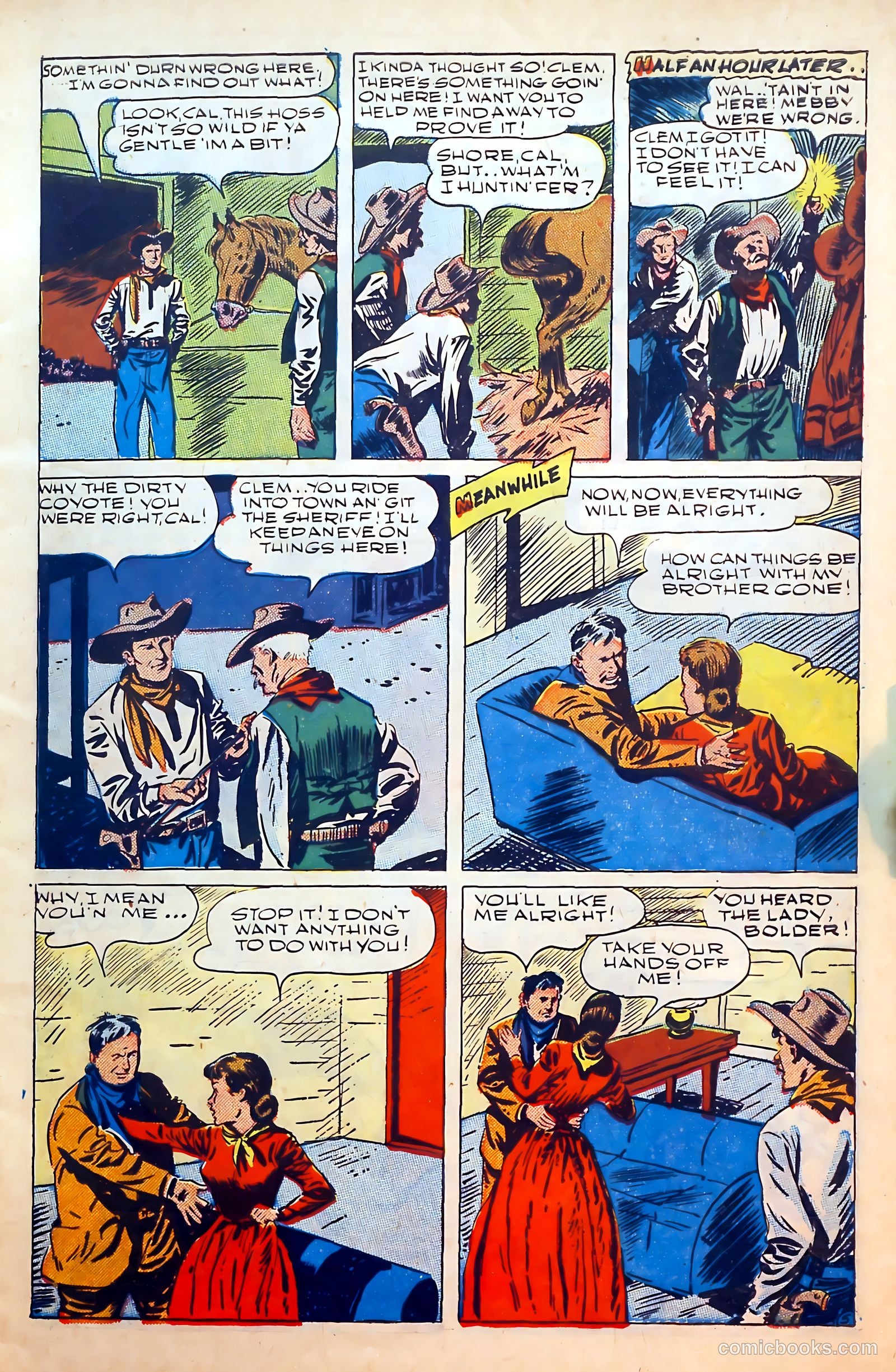 Outlaws #4 (1948) — page 7 of 52